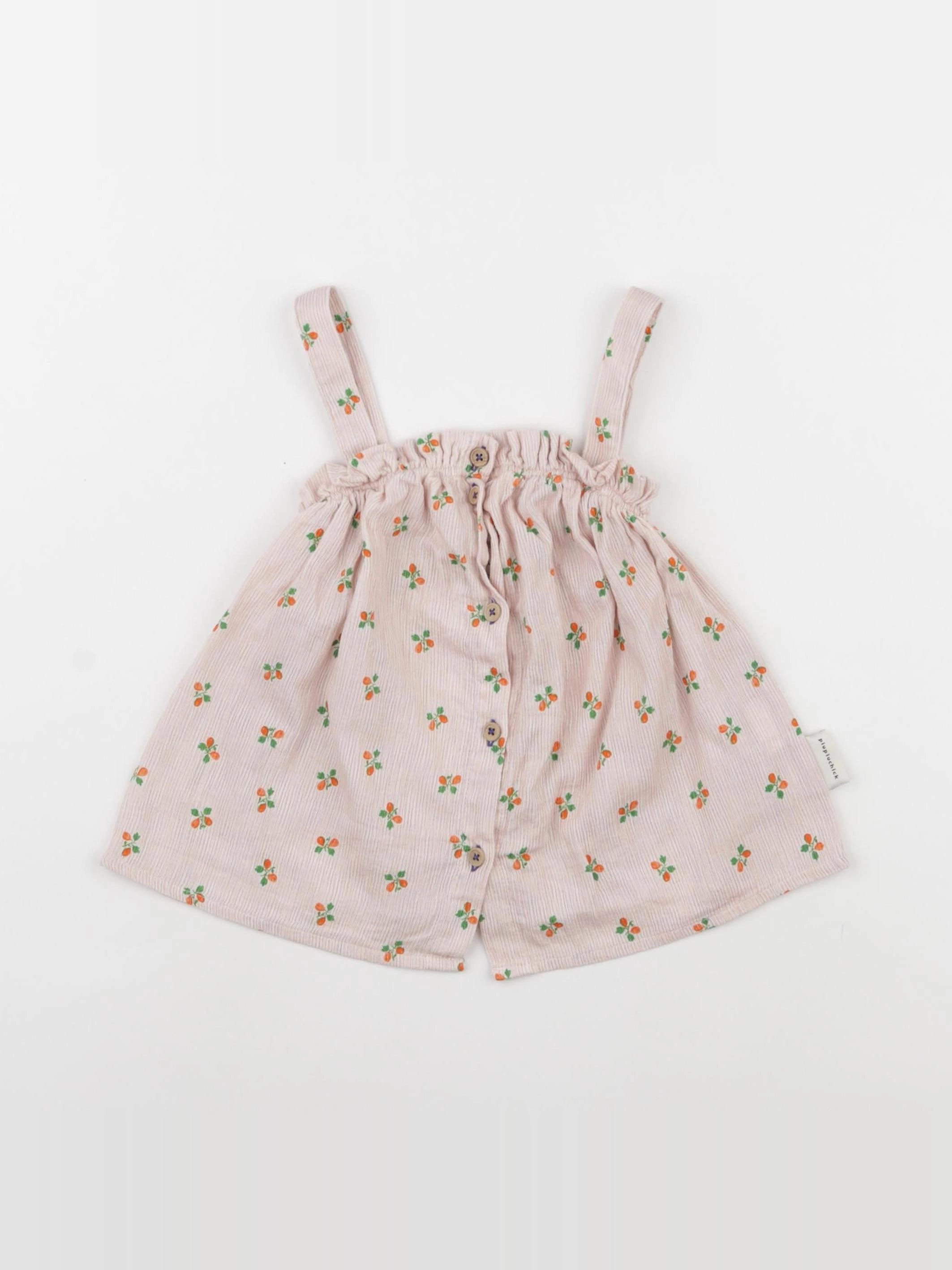 Piupiuchick - blouse rose - 4 ans