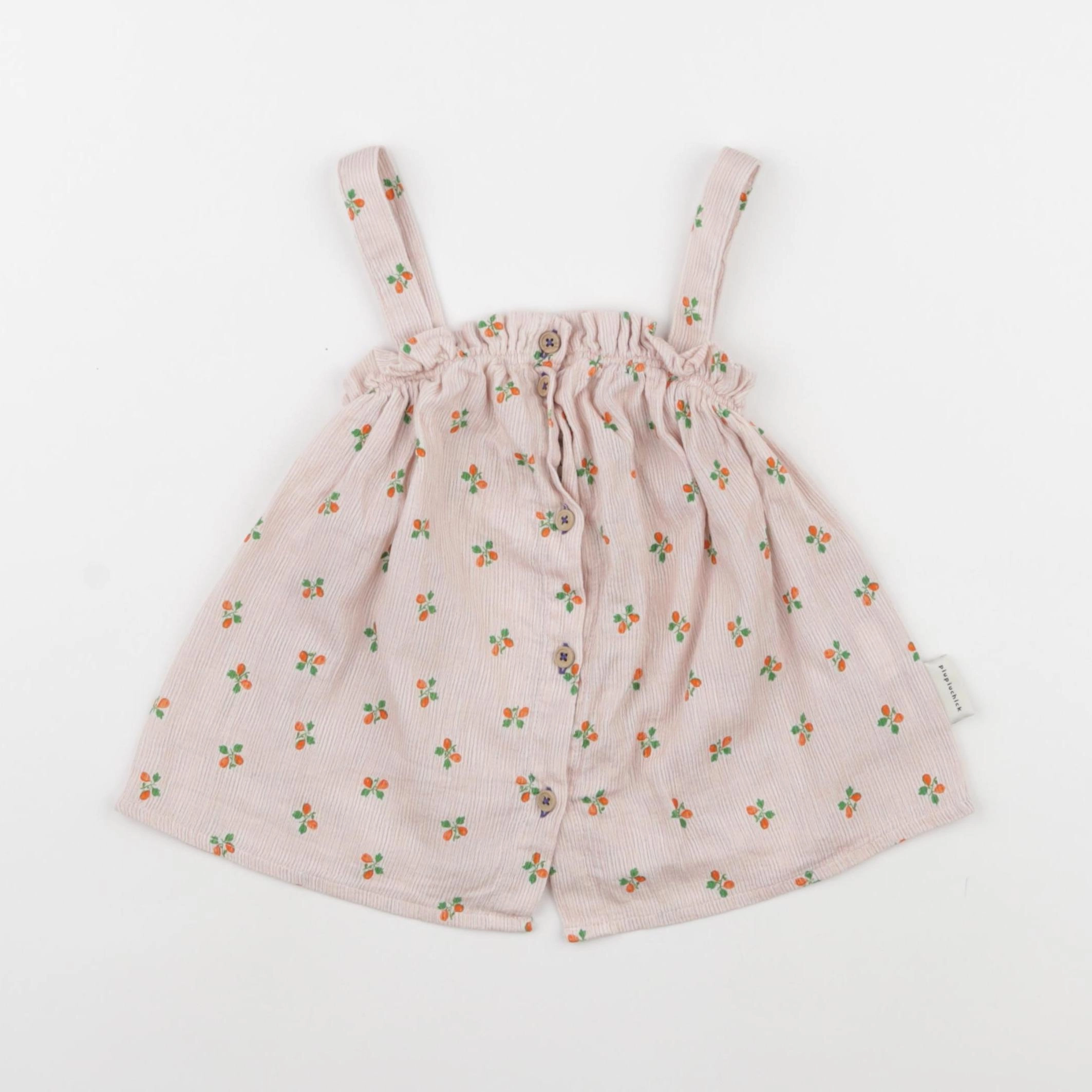 Piupiuchick - blouse rose - 4 ans