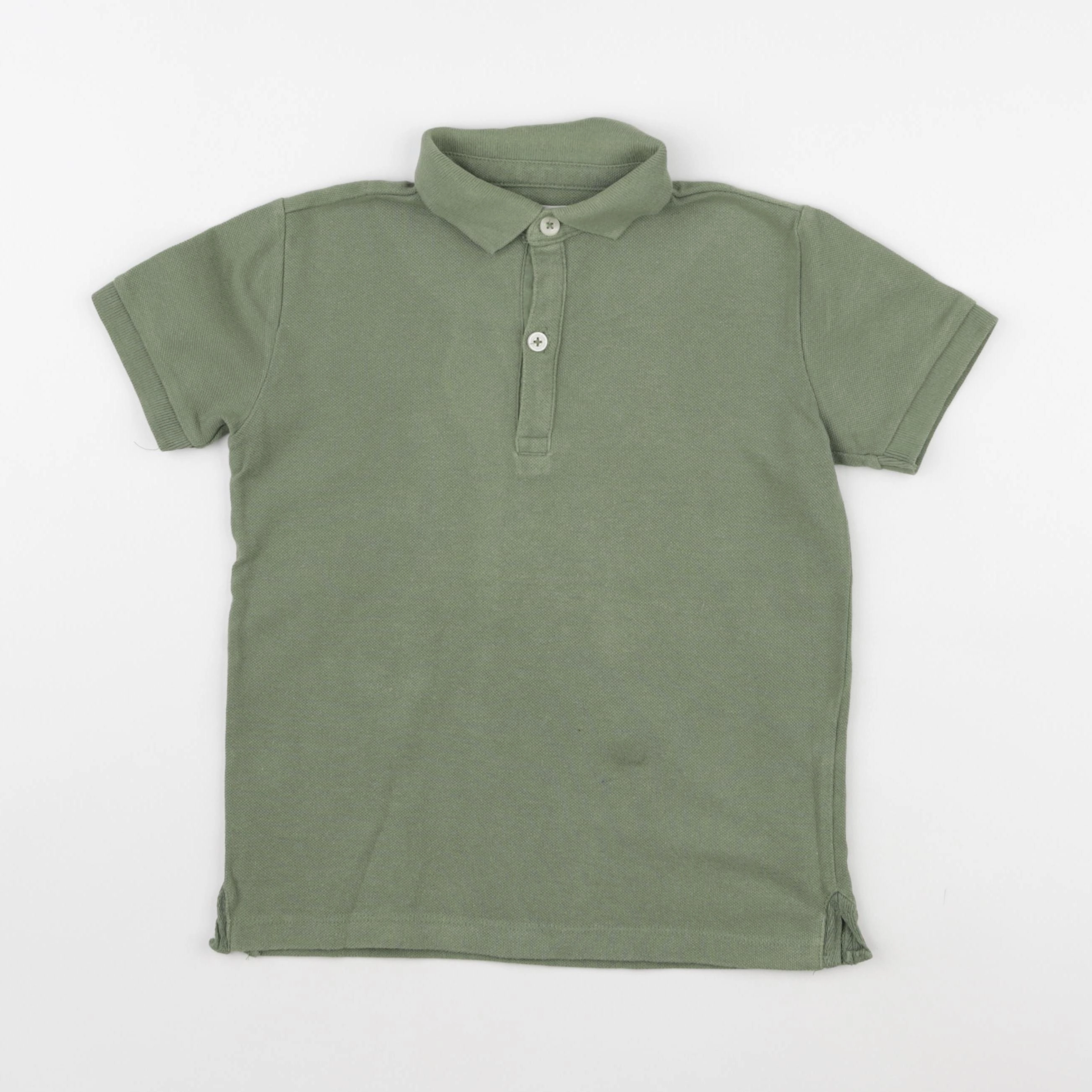 Zara - polo vert - 6/7 ans