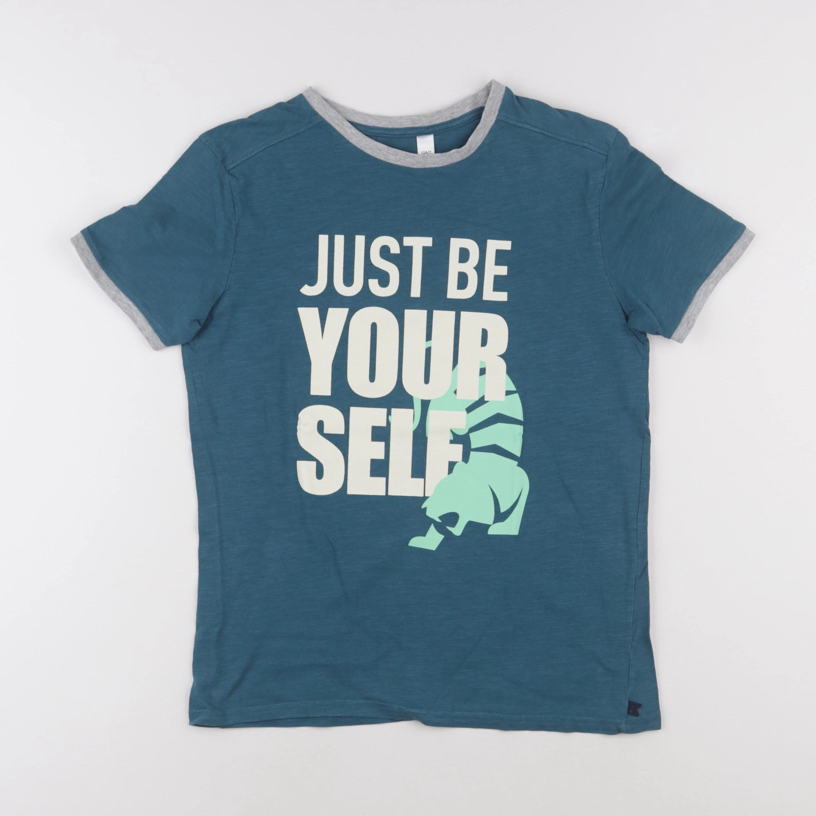 Okaidi - tee-shirt bleu - 12 ans