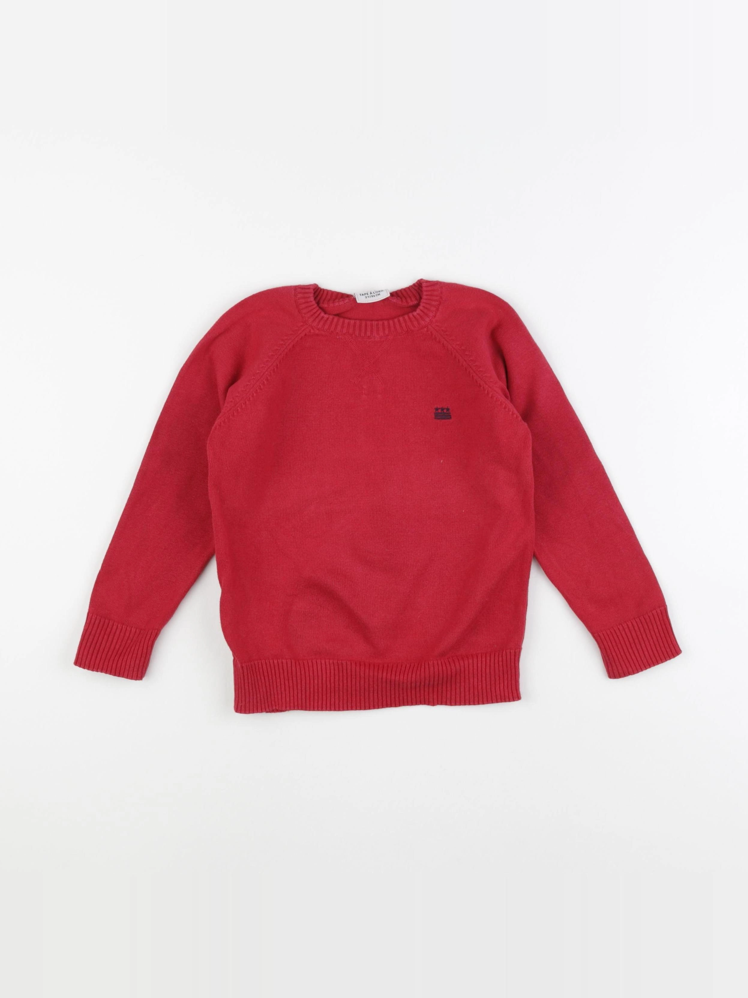 Tape à l'oeil - pull rouge - 2 ans