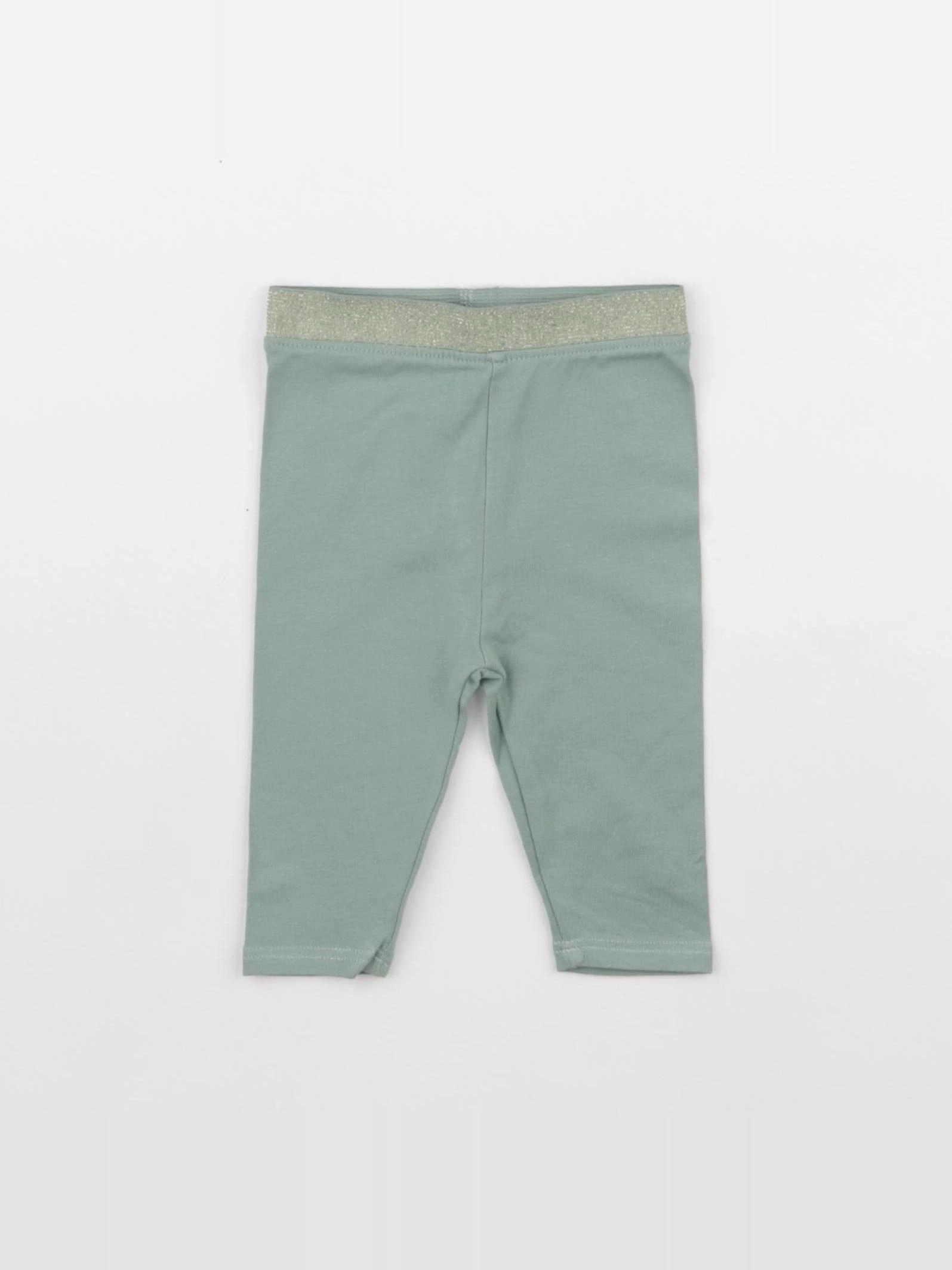 Vertbaudet - legging vert - 3 mois