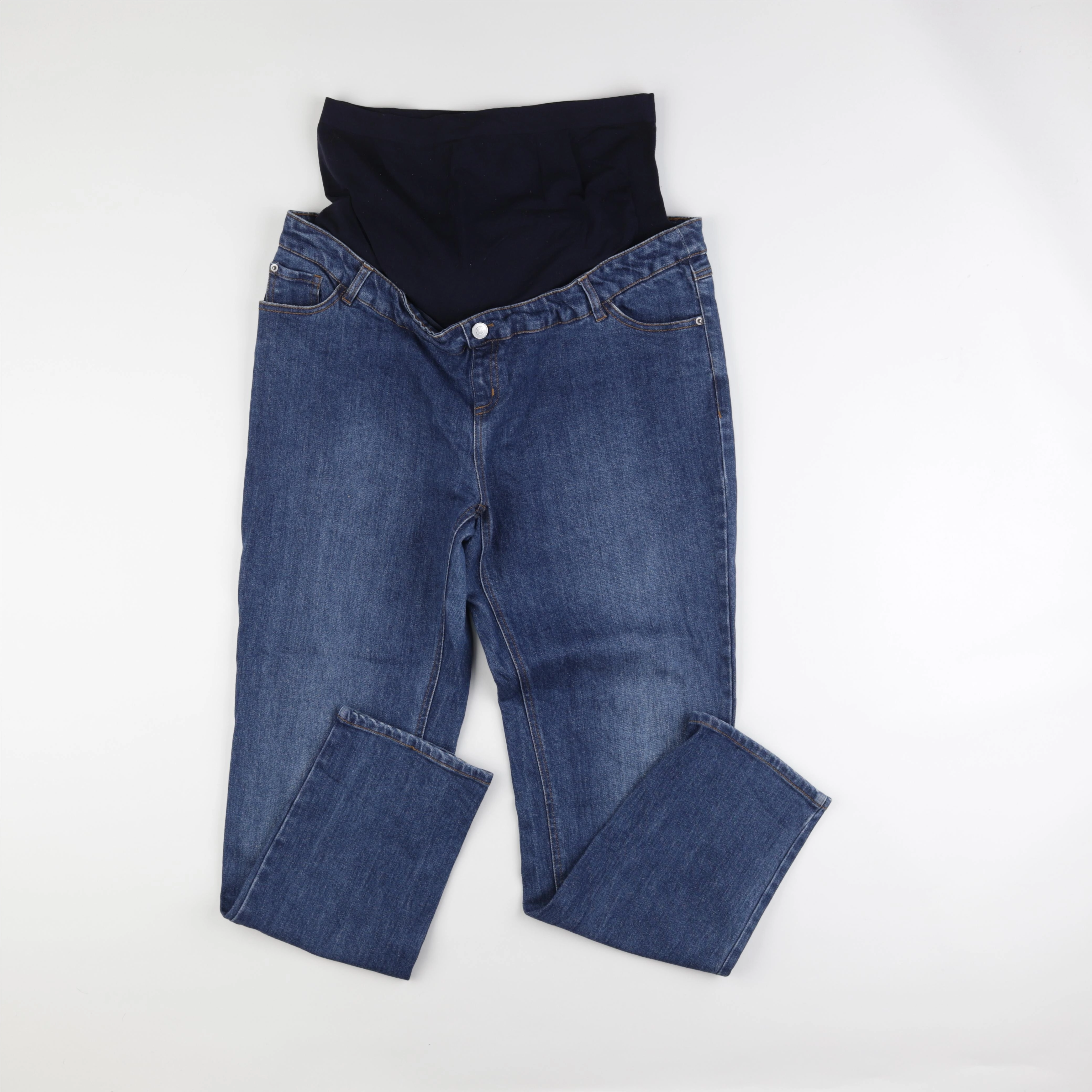Vertbaudet - jean grossesse bleu - 44