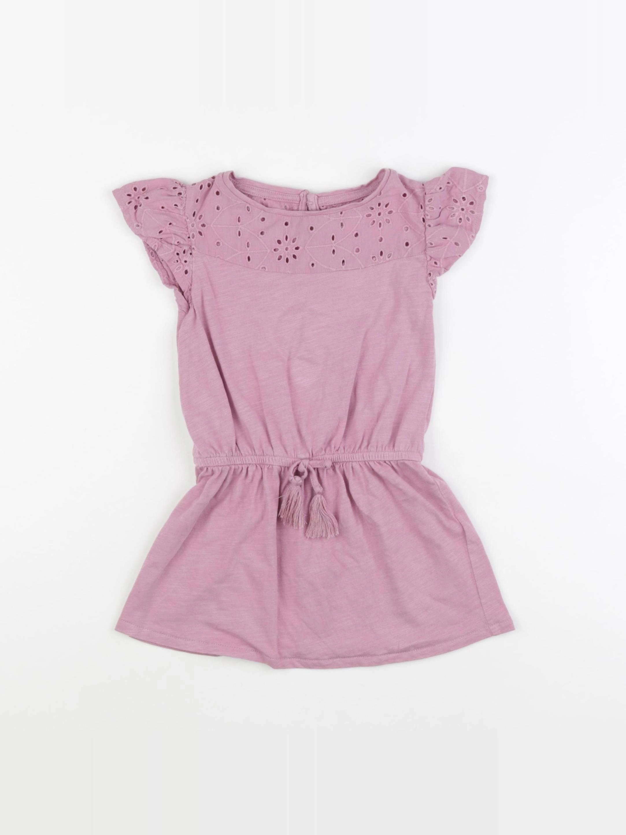 Vertbaudet - robe rose - 3 ans