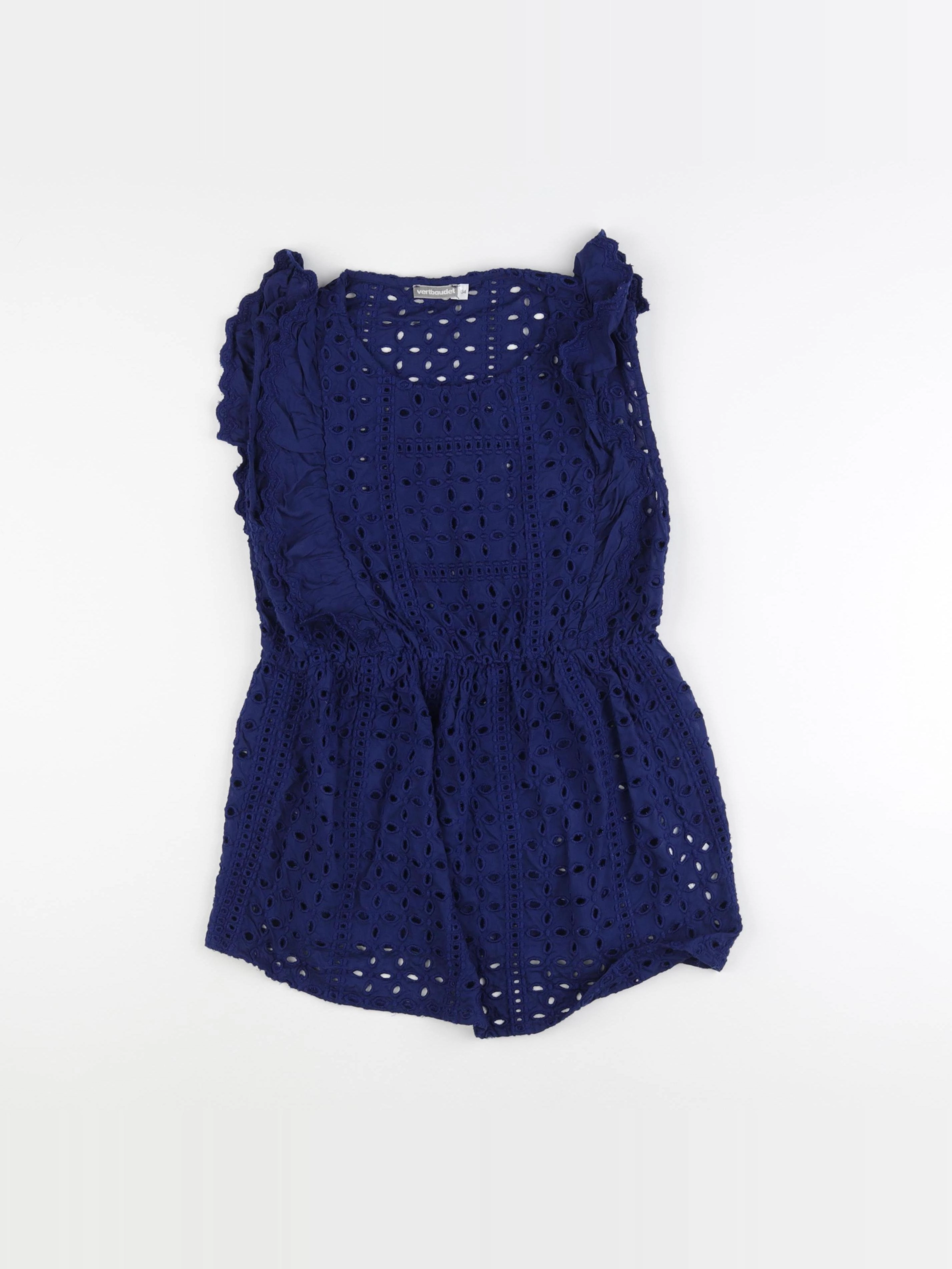 Vertbaudet - blouse grossesse bleu - 34