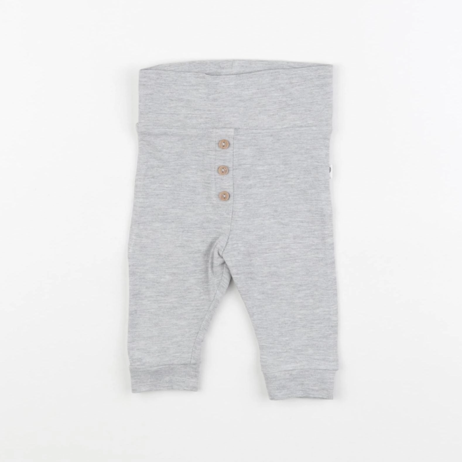 Vertbaudet - legging gris - 1 mois