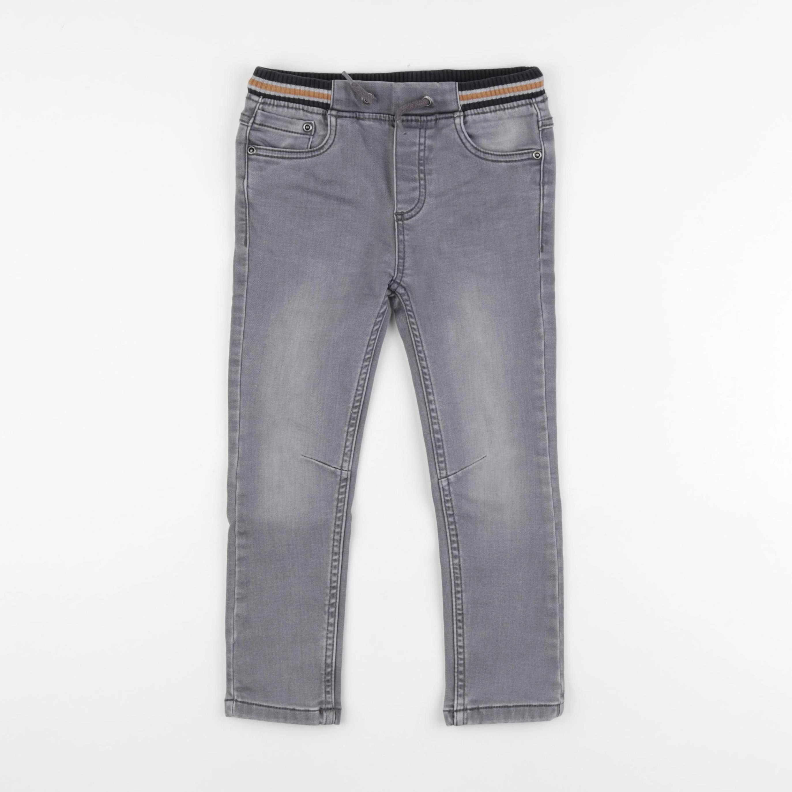 Vertbaudet - jean gris - 5 ans