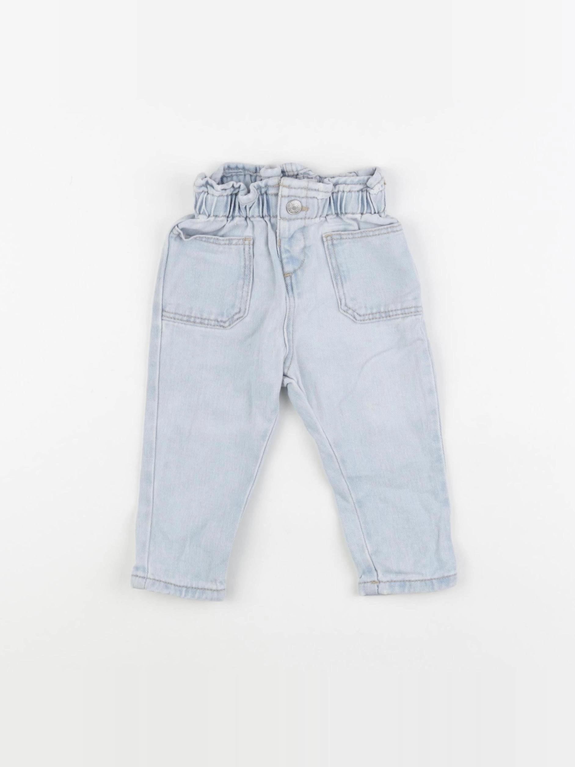 Zara - jean bleu - 6/9 mois