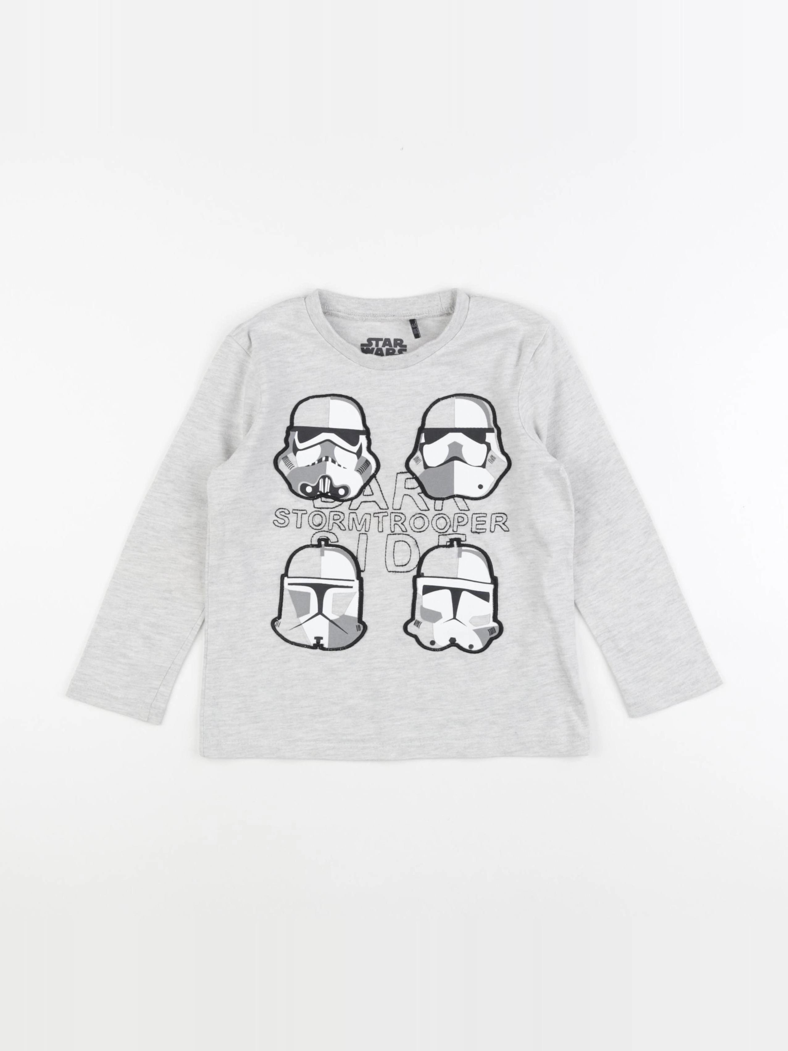 IKKS - tee-shirt gris - 4 ans