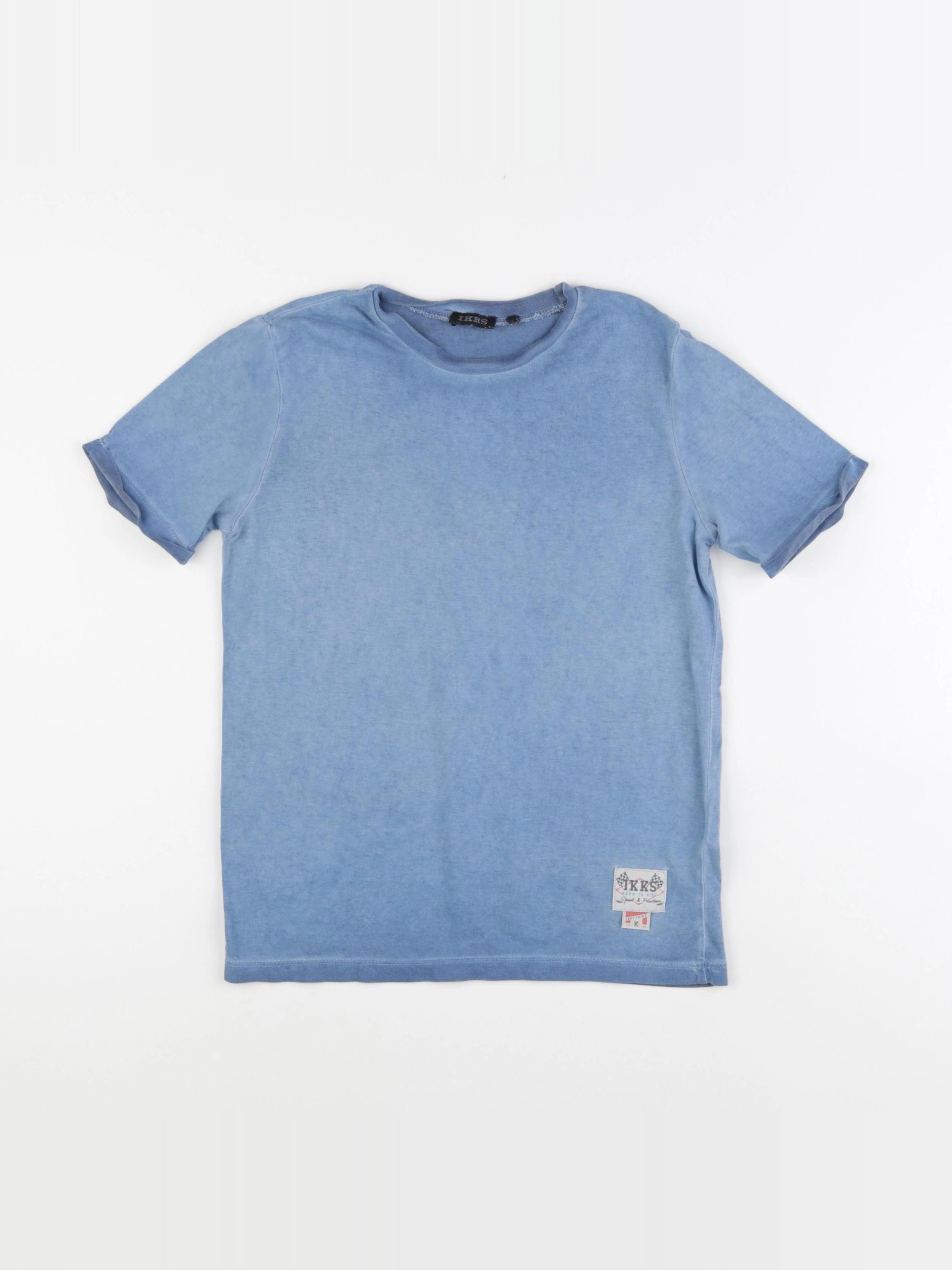 IKKS - tee-shirt imprimé au dos bleu - 8 ans