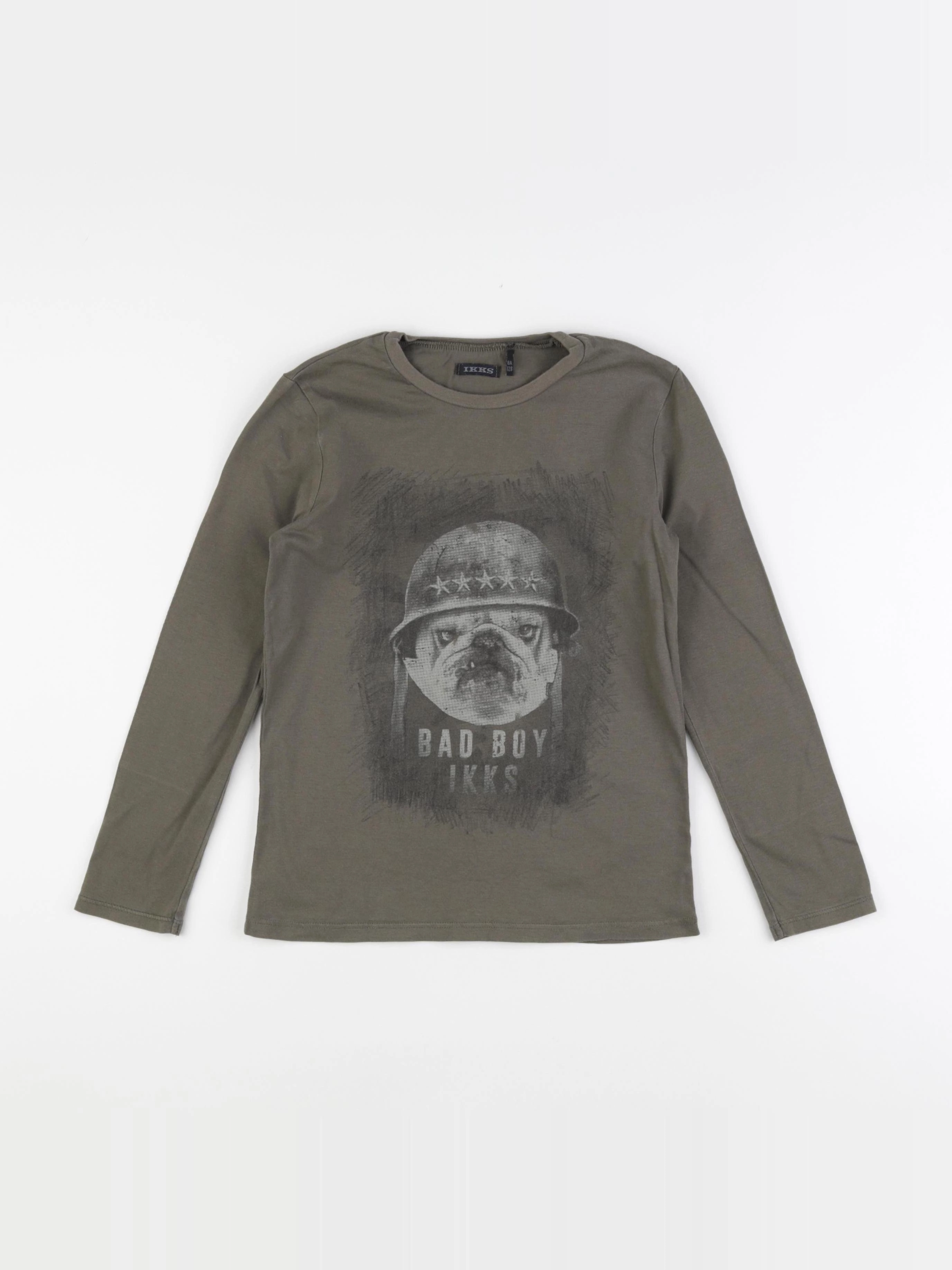 IKKS - tee-shirt vert - 8 ans