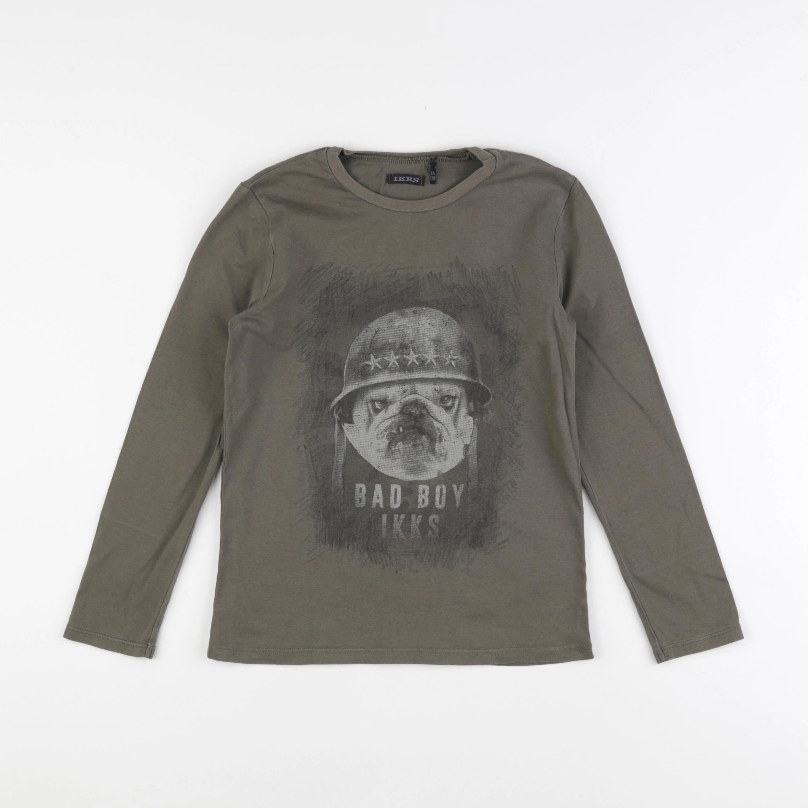 IKKS - tee-shirt vert - 8 ans