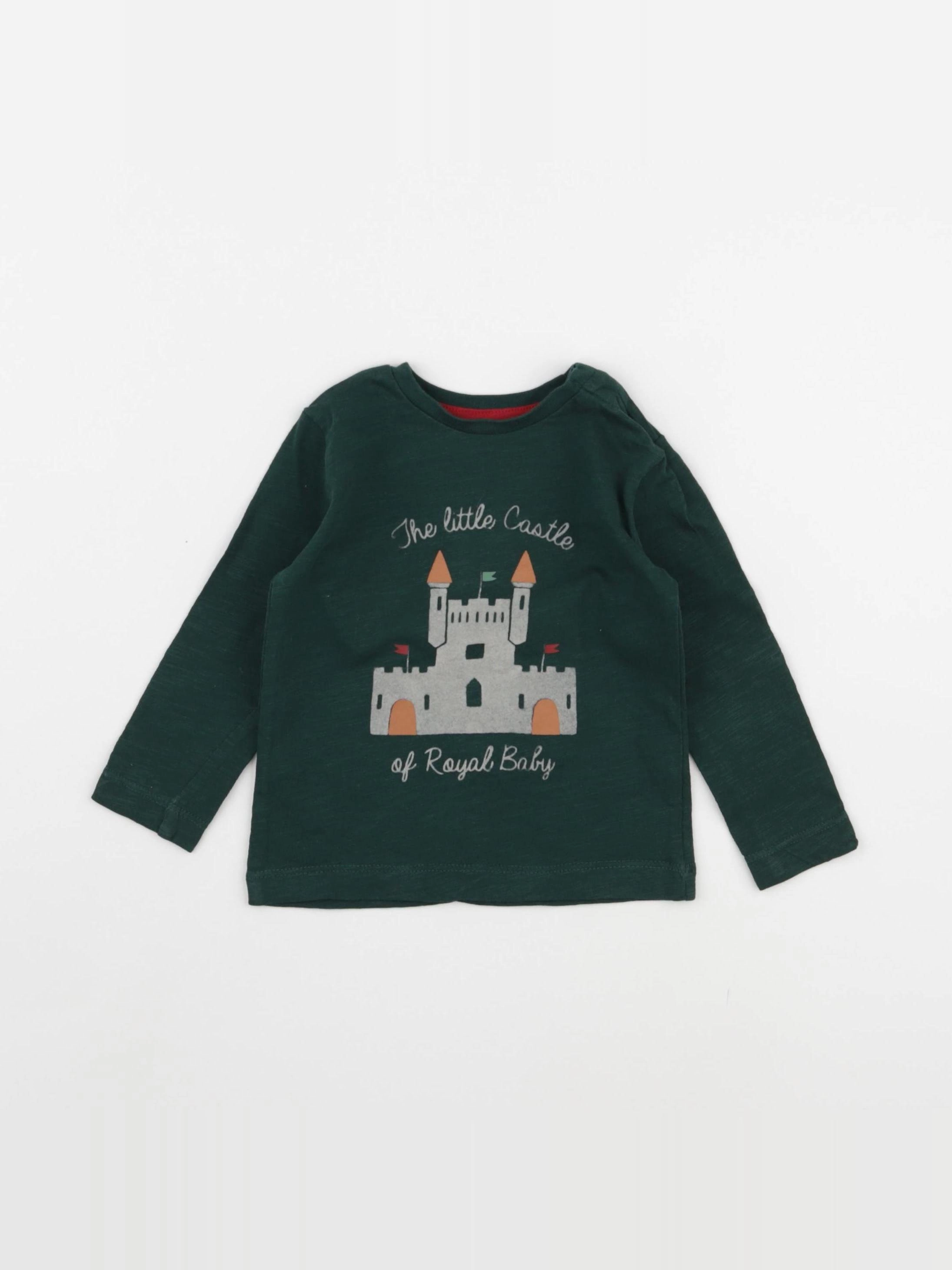 Boutchou - tee-shirt multicolore - 9 mois