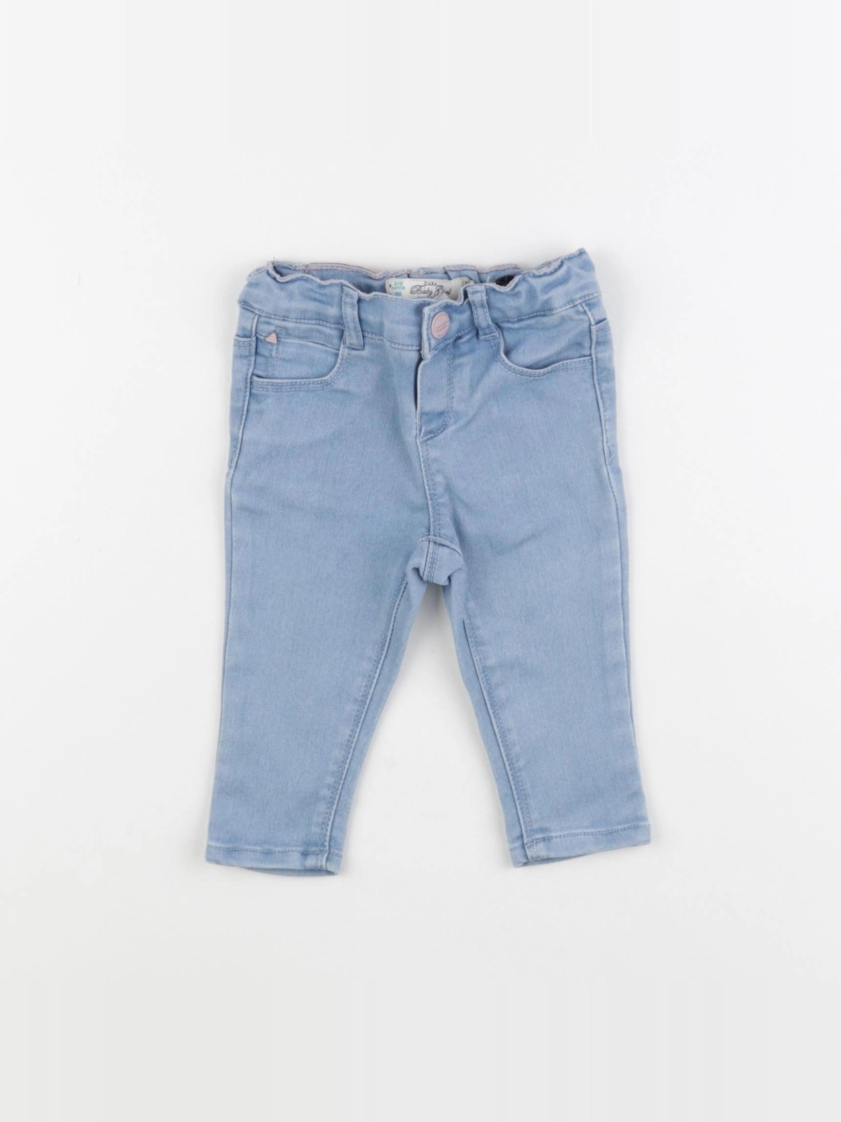 Zara - jean bleu - 3/6 mois