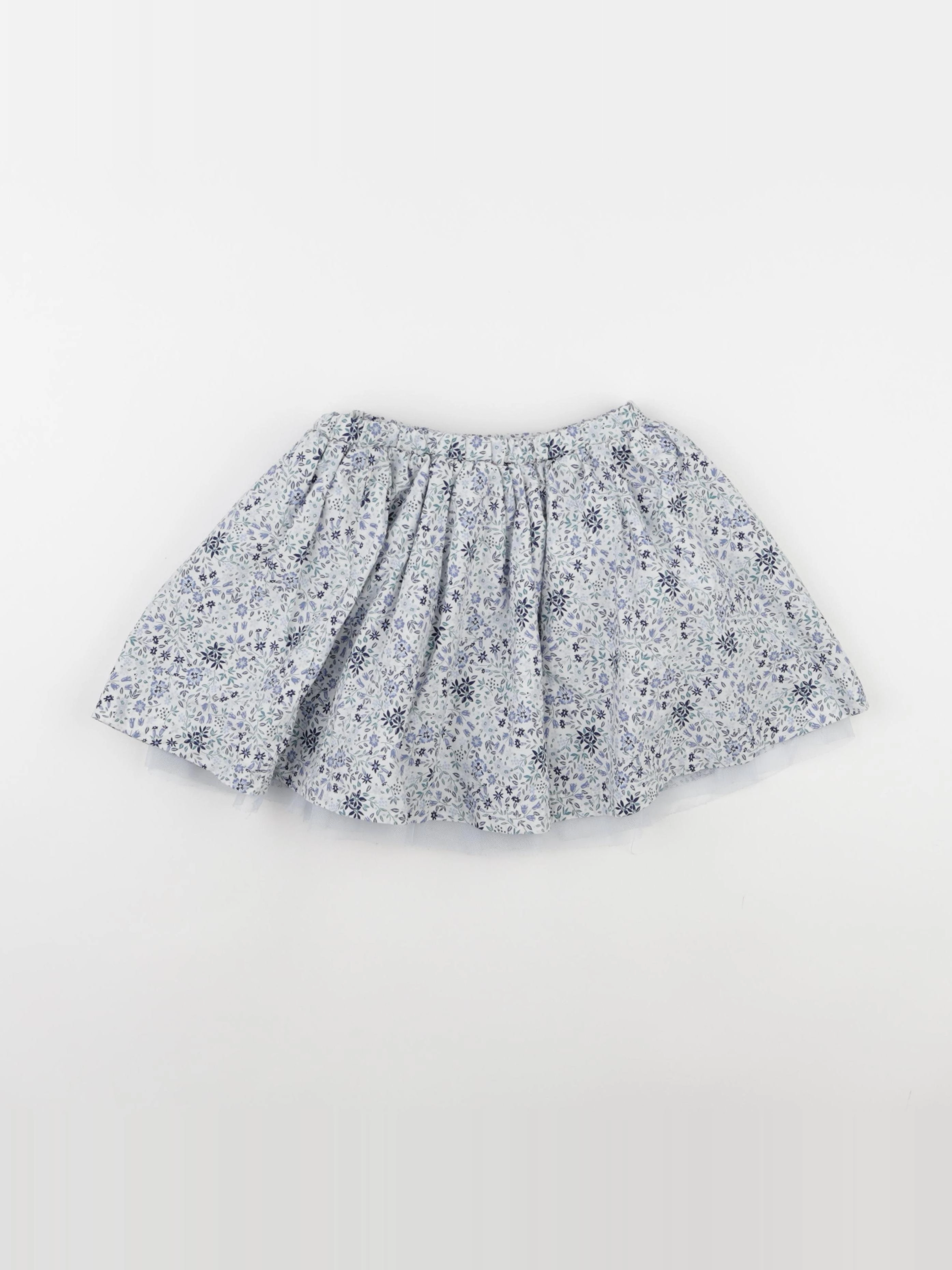 Vertbaudet - jupe bleu - 5 ans