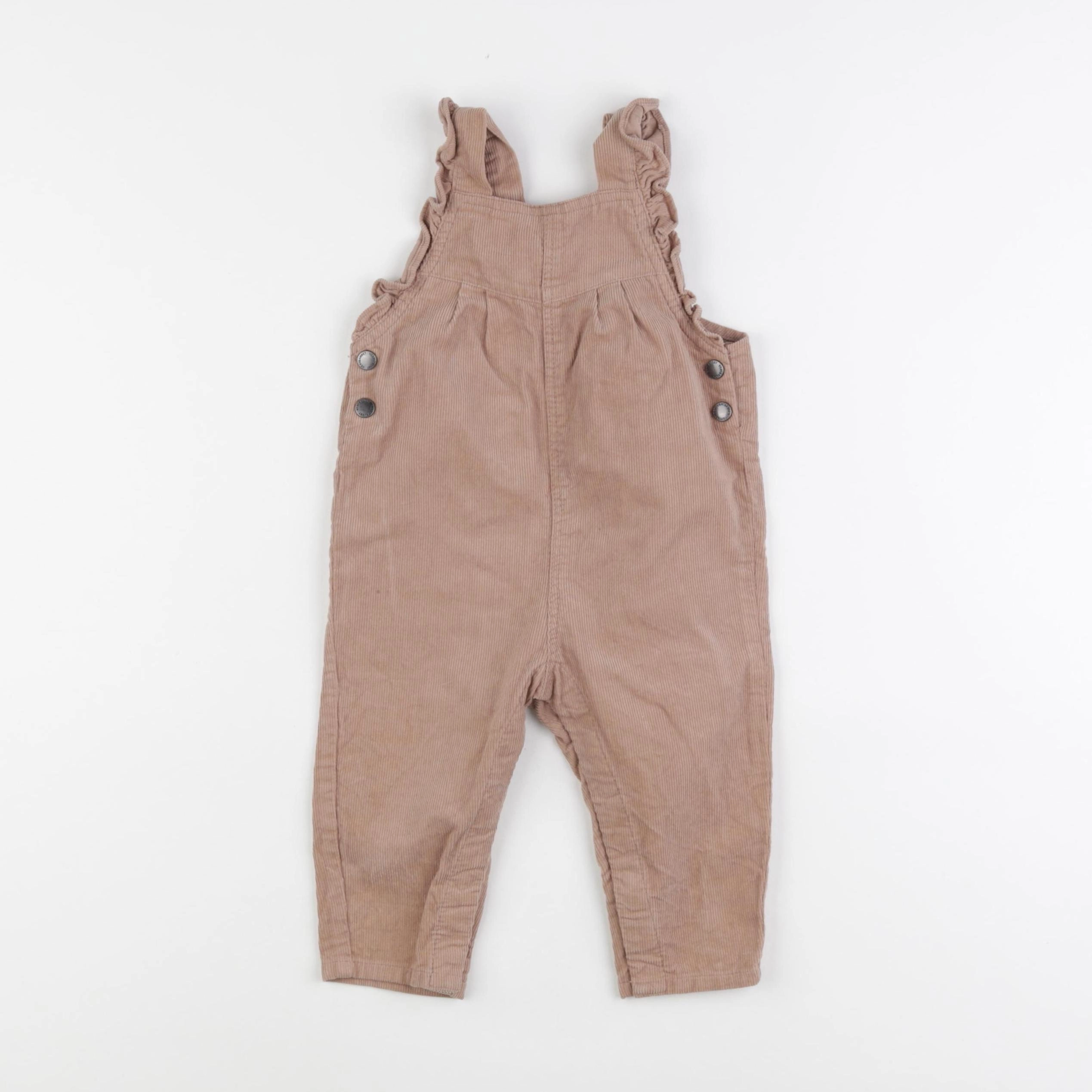 Vertbaudet - combinaison marron - 9 mois