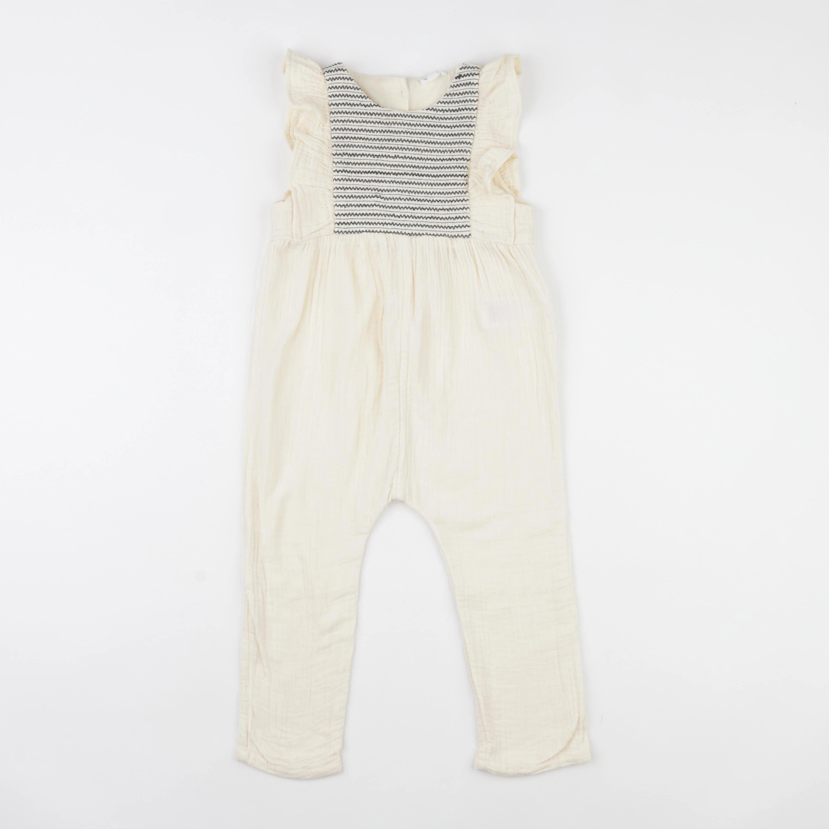 Vertbaudet - combinaison beige - 36 mois