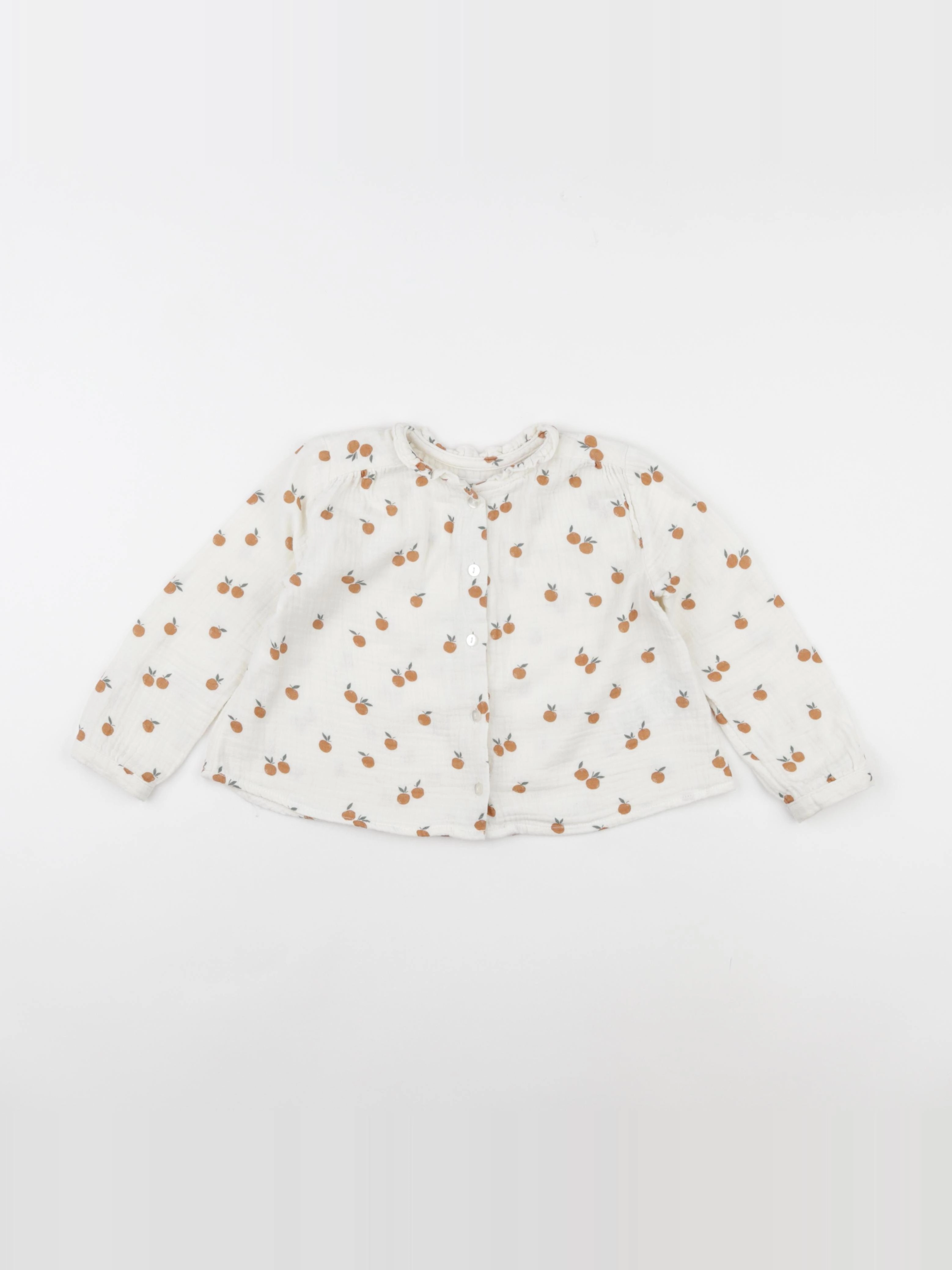 Vertbaudet - blouse beige - 3 ans