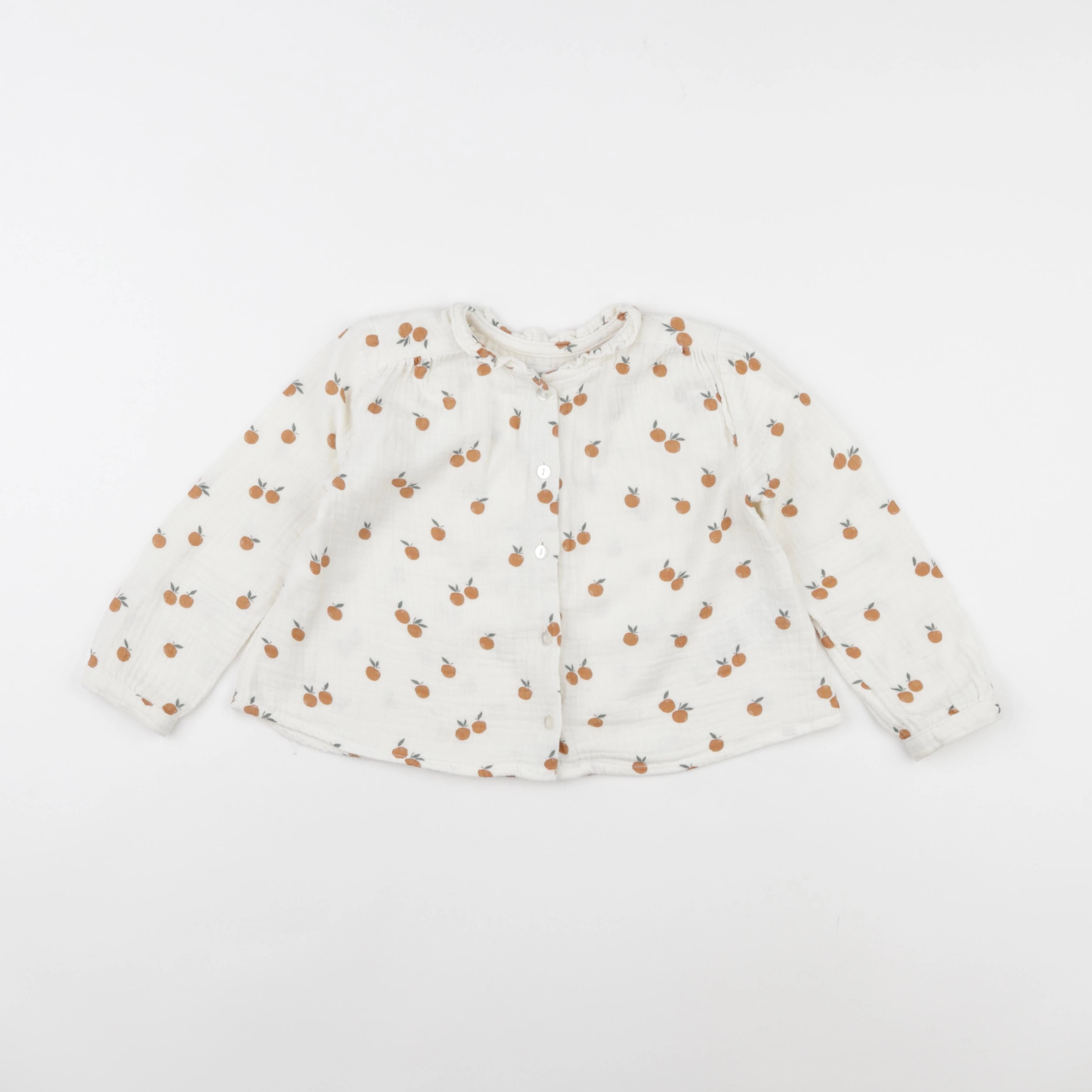 Vertbaudet - blouse beige - 3 ans