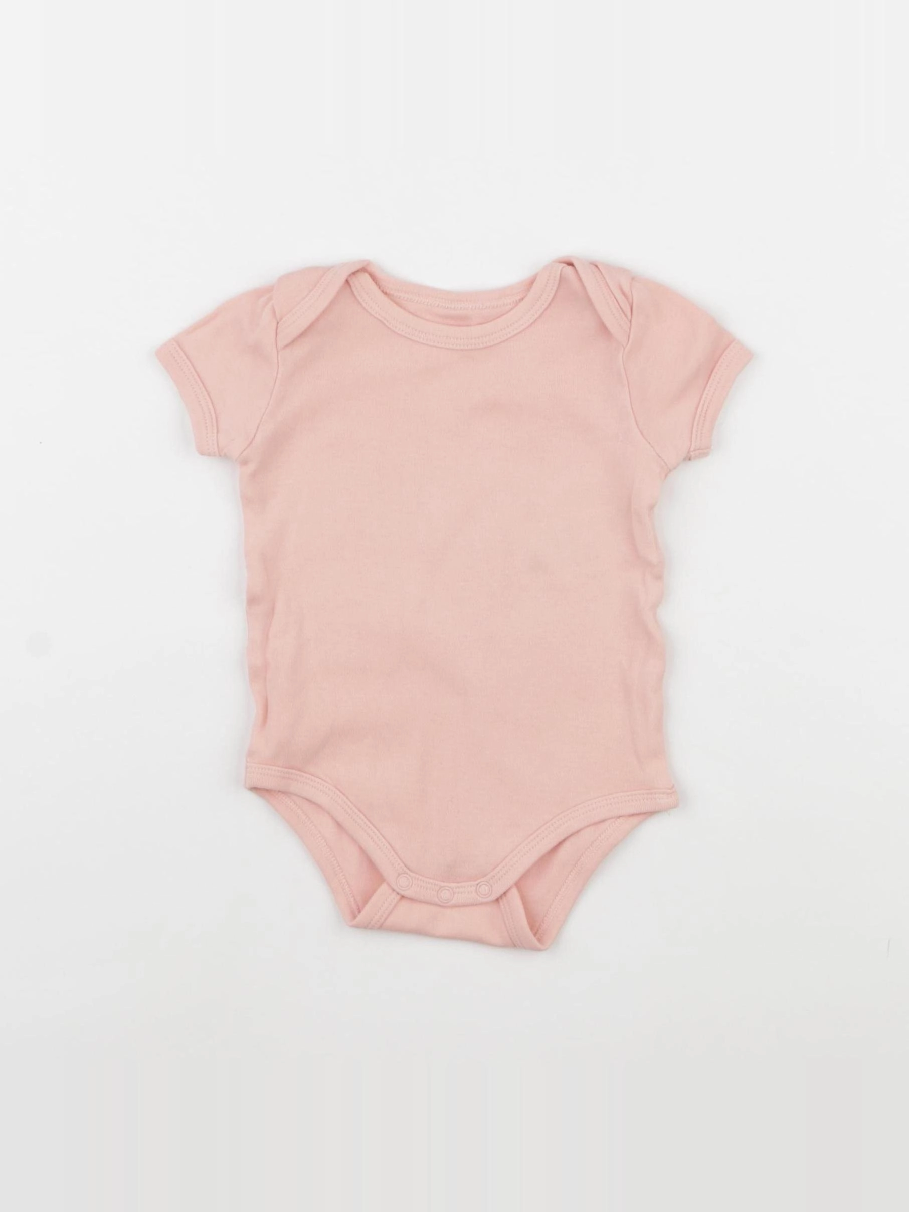 Vertbaudet - body rose - 6 mois