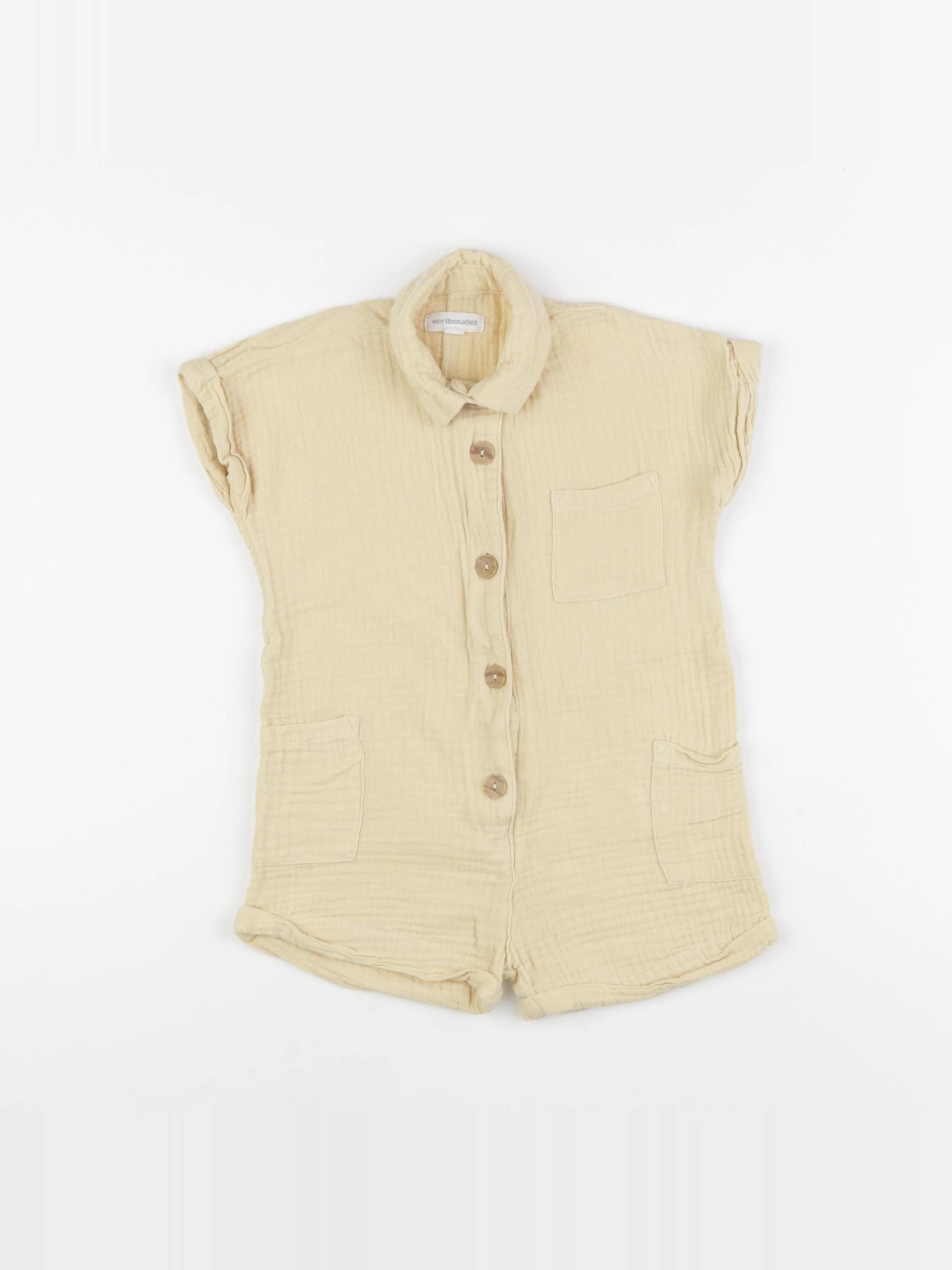 Vertbaudet - combinaison jaune - 3 ans