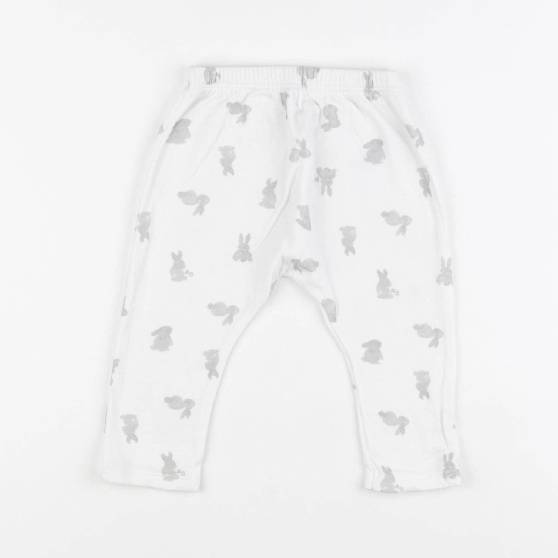 Petit Bateau - legging blanc - 12 mois