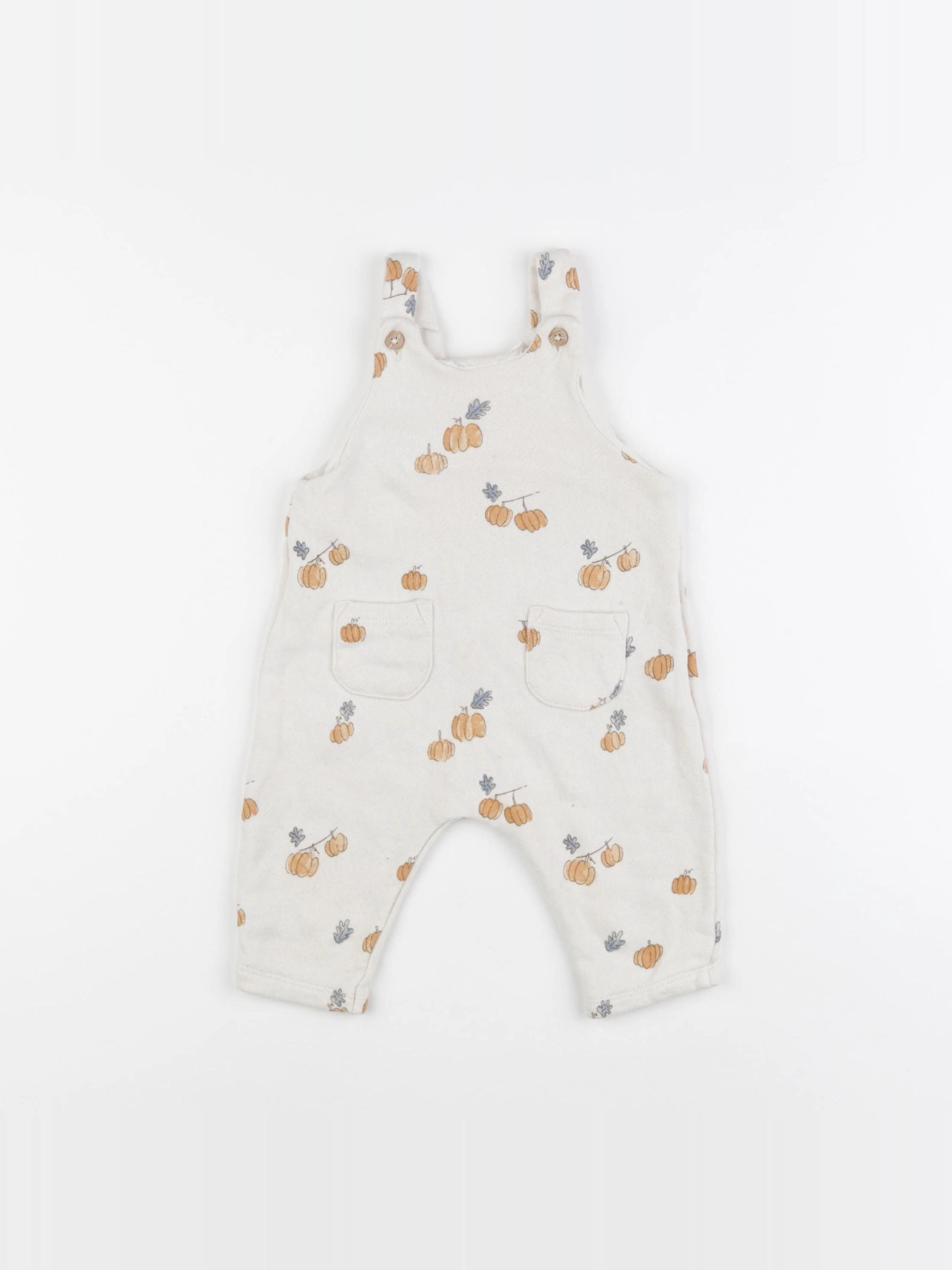 Zara - salopette beige - 3/6 mois