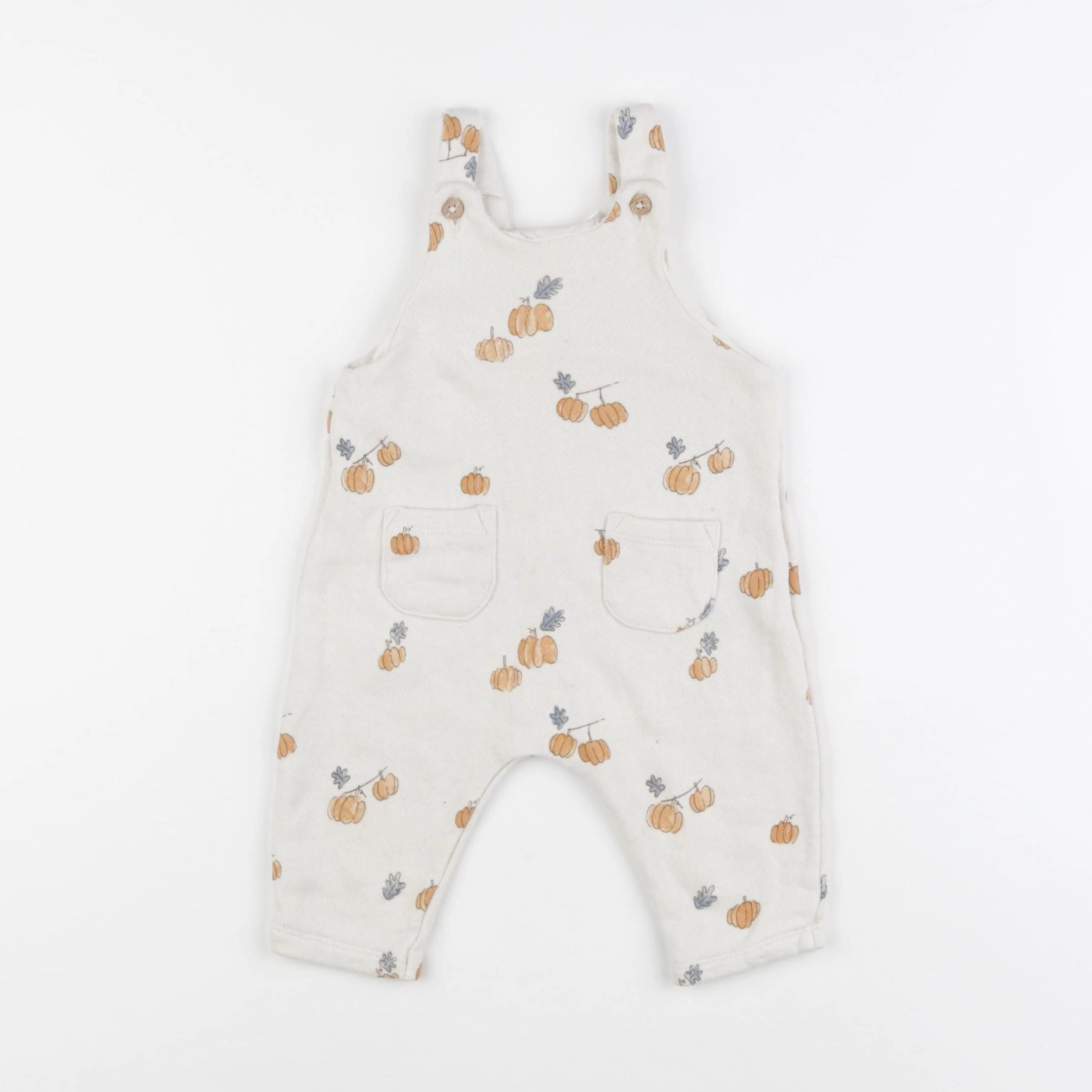 Zara - salopette beige - 3/6 mois