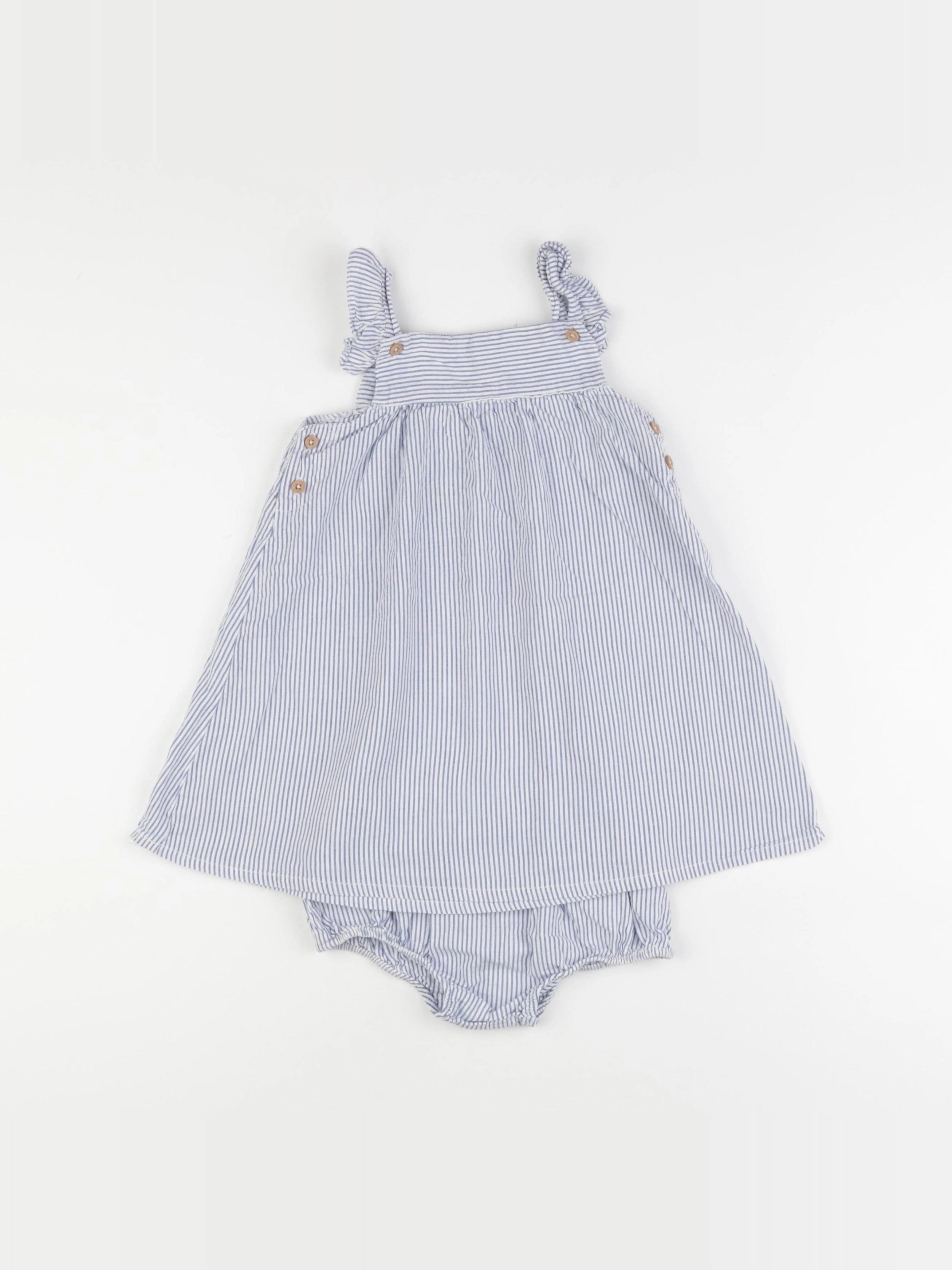 Boutchou - robe bleu - 24 mois