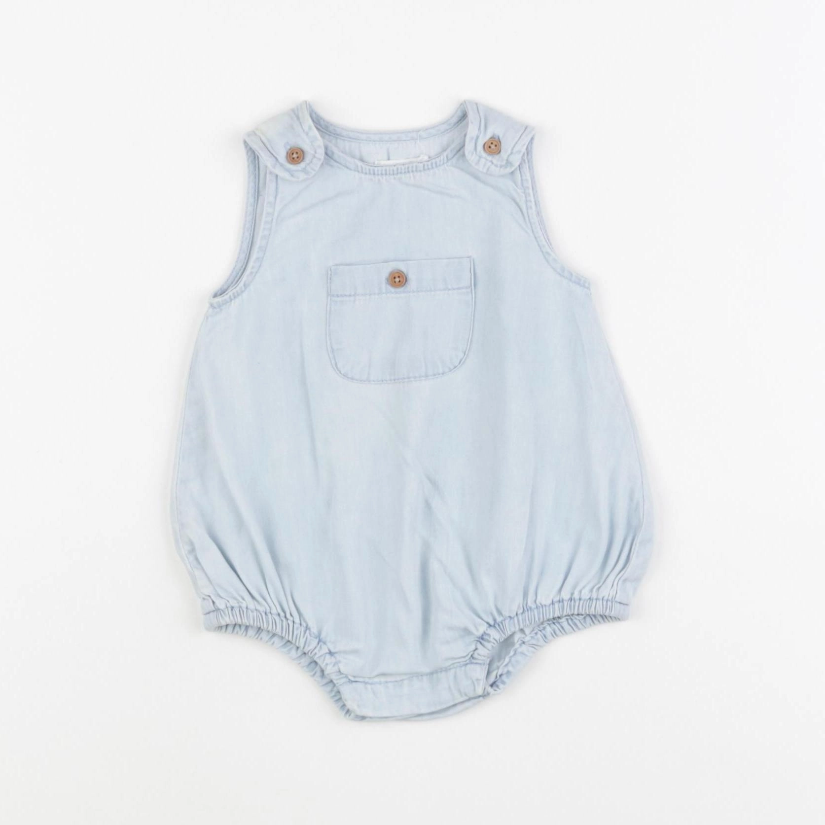 Boutchou - combinaison bleu - 1 mois
