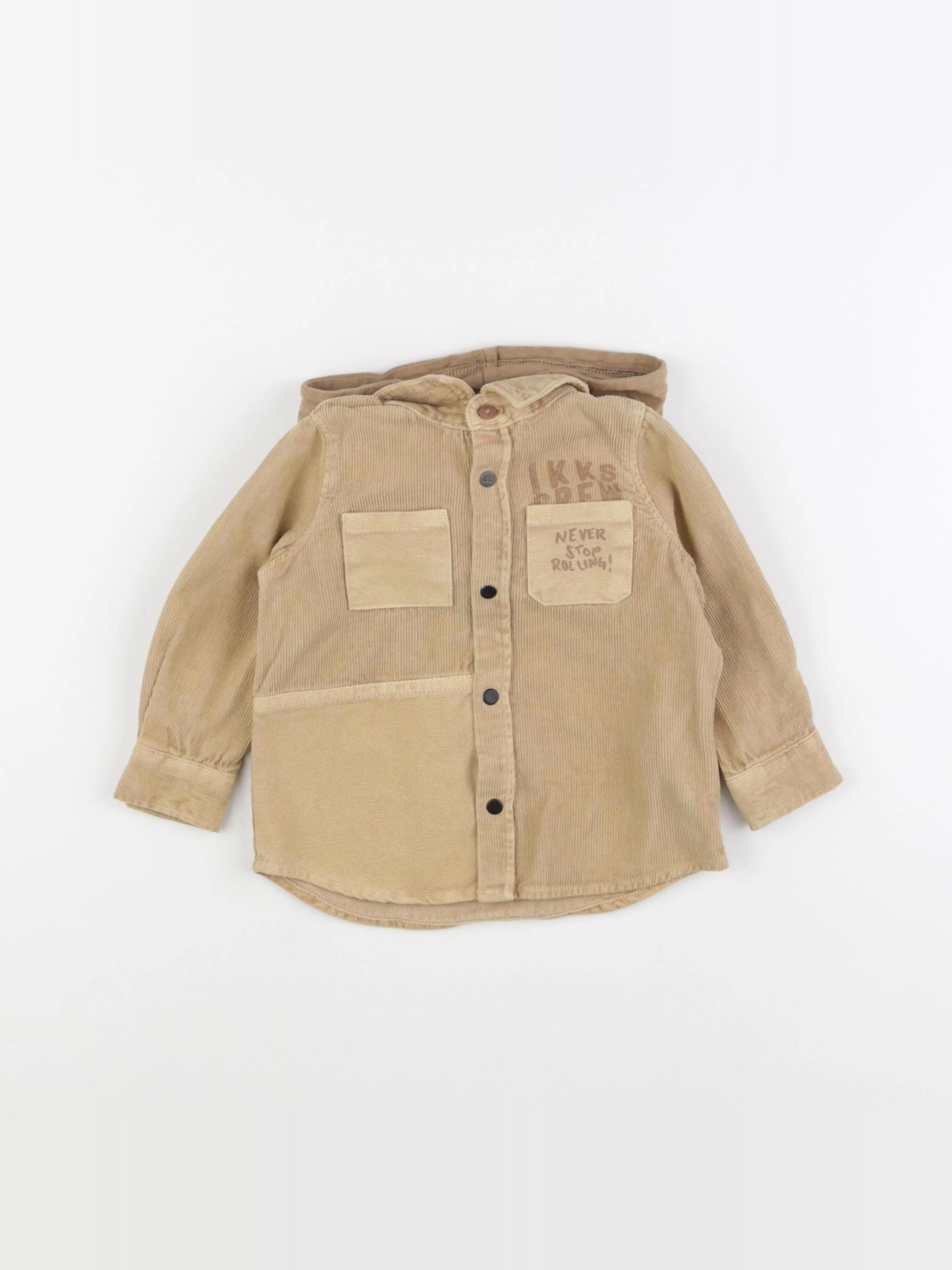 IKKS - chemise marron - 12 mois