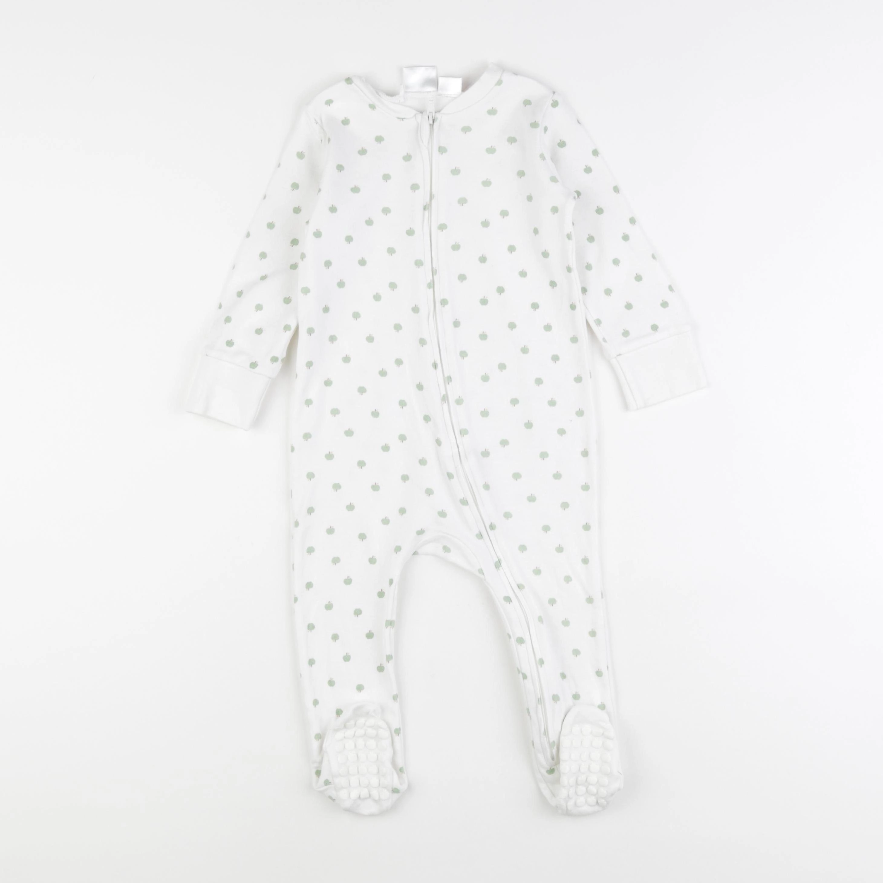 Zara - pyjama coton blanc - 12/18 mois