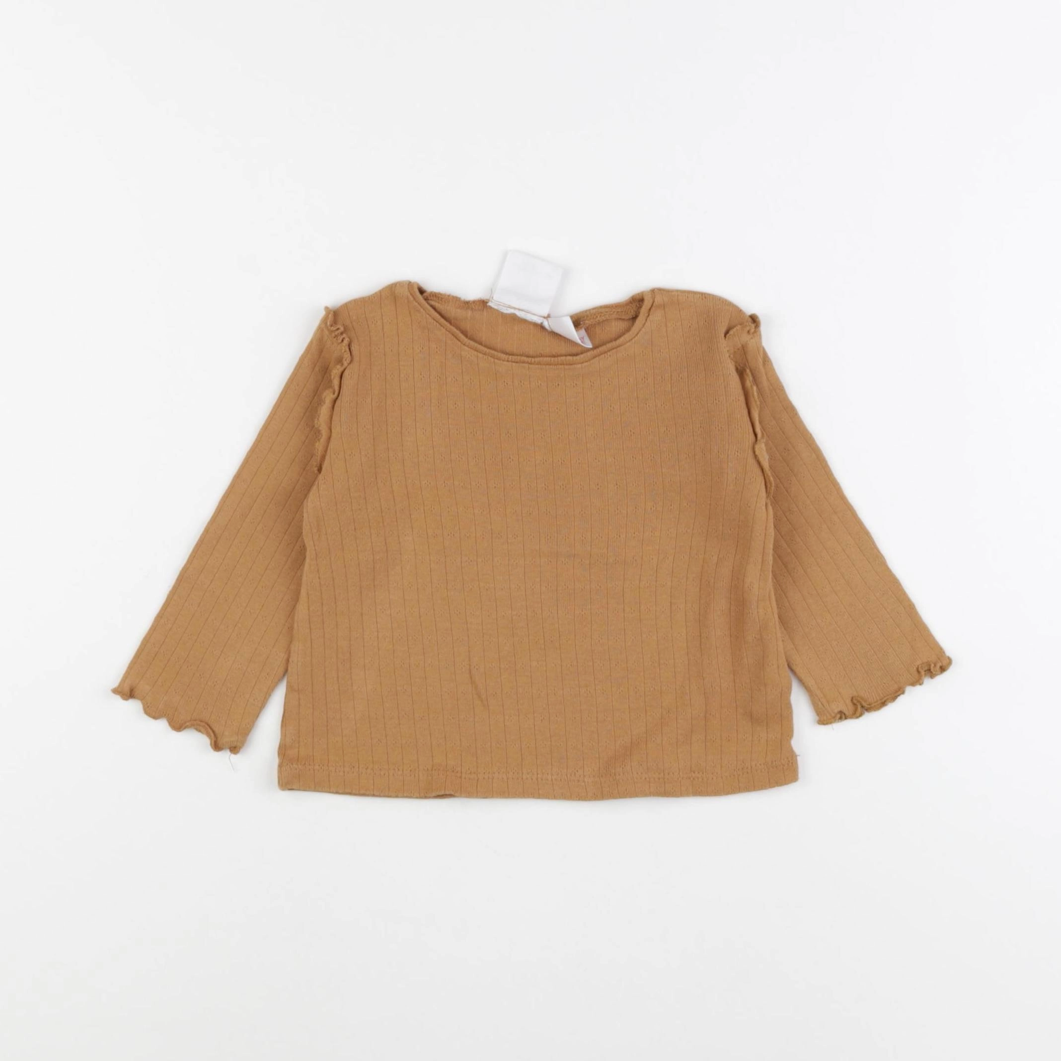 Zara - tee-shirt jaune - 12/18 mois
