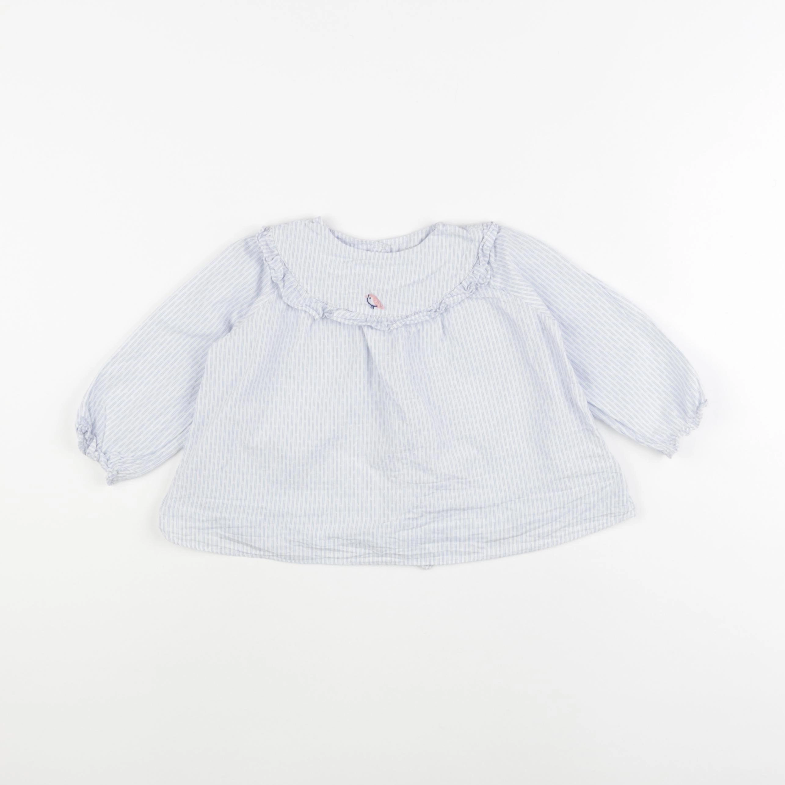 Cyrillus - blouse multicolore - 24 mois