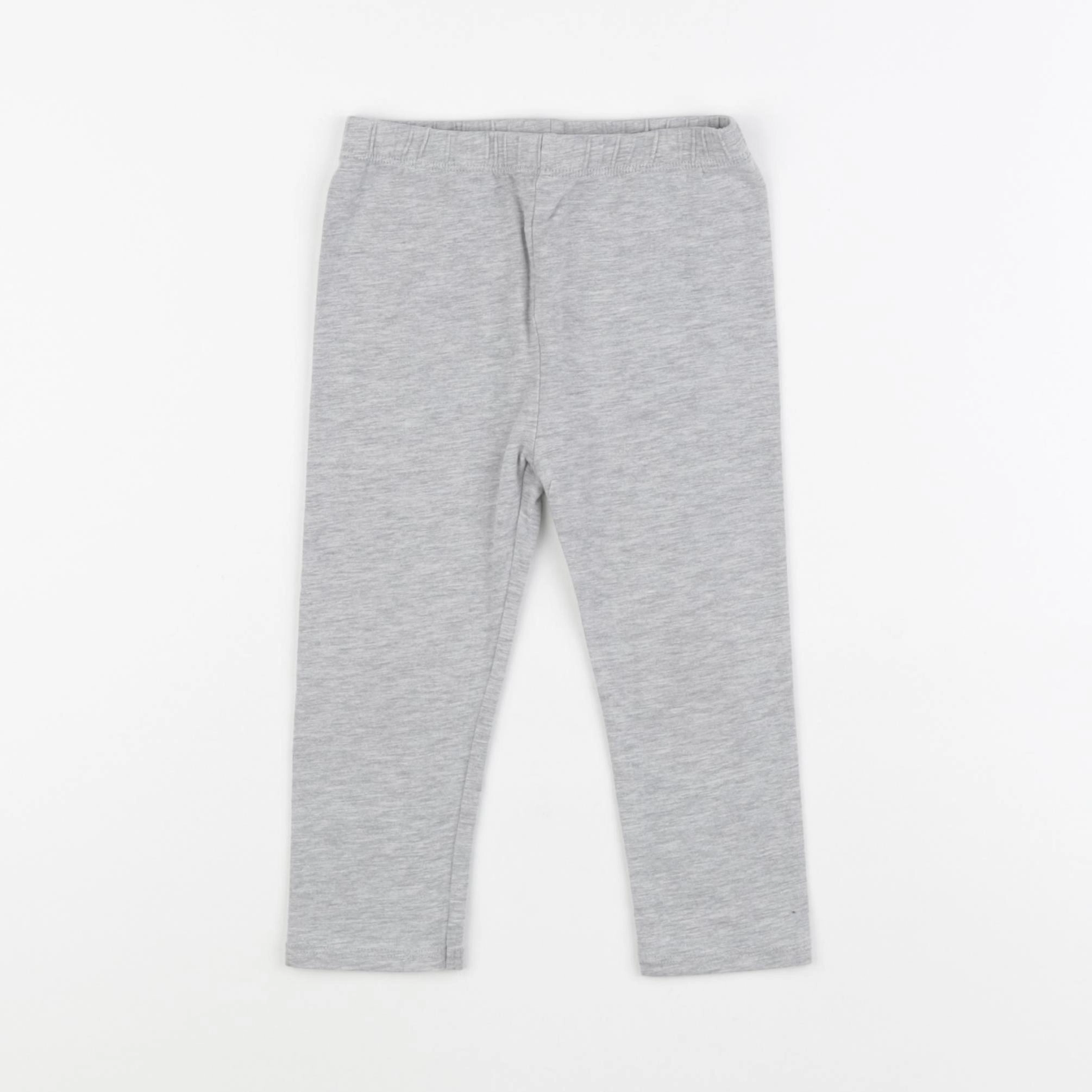 Vertbaudet - legging gris - 24 mois