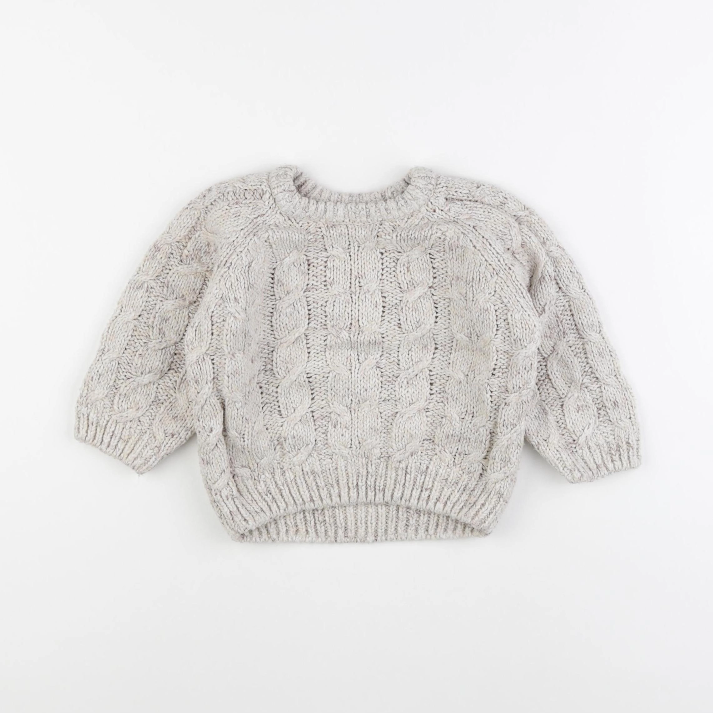 Zara - pull beige - 18/24 mois