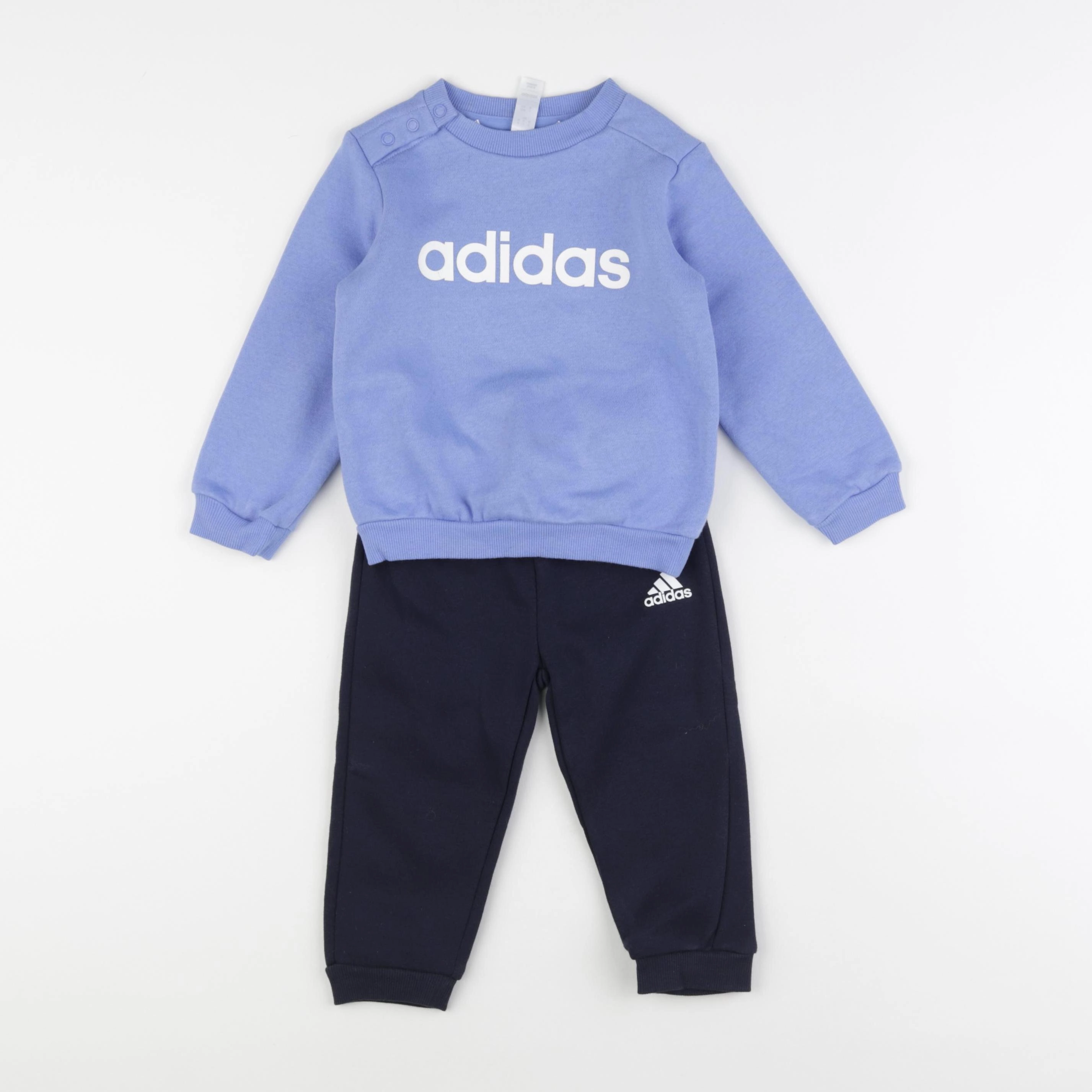 Adidas - ensemble bleu - 9/12 mois