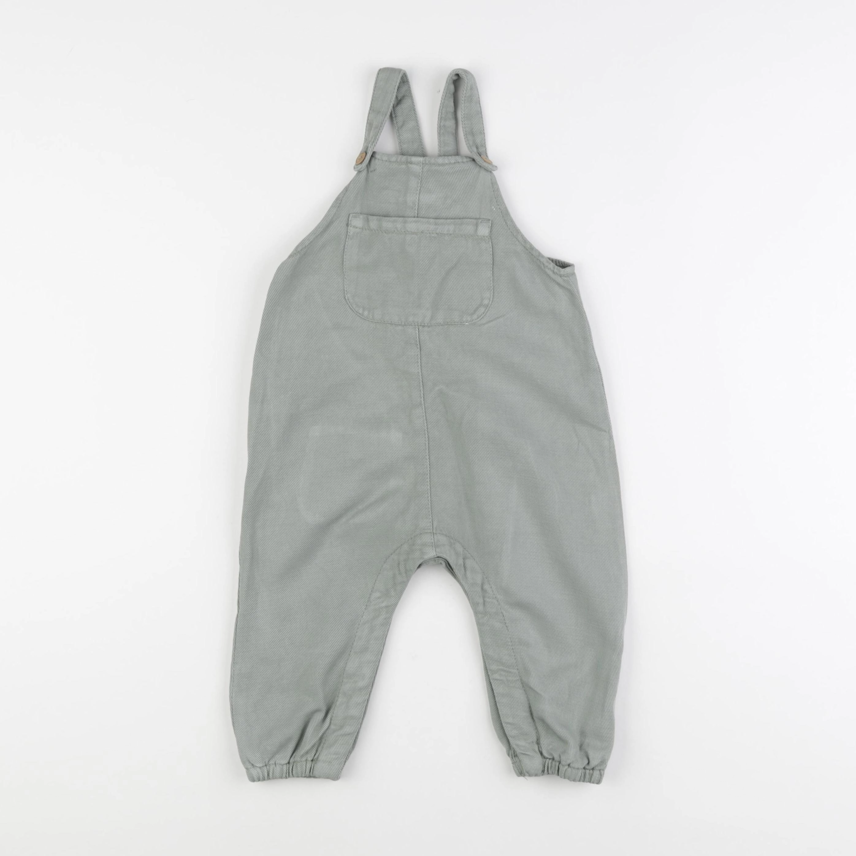 Zara - salopette vert - 12/18 mois