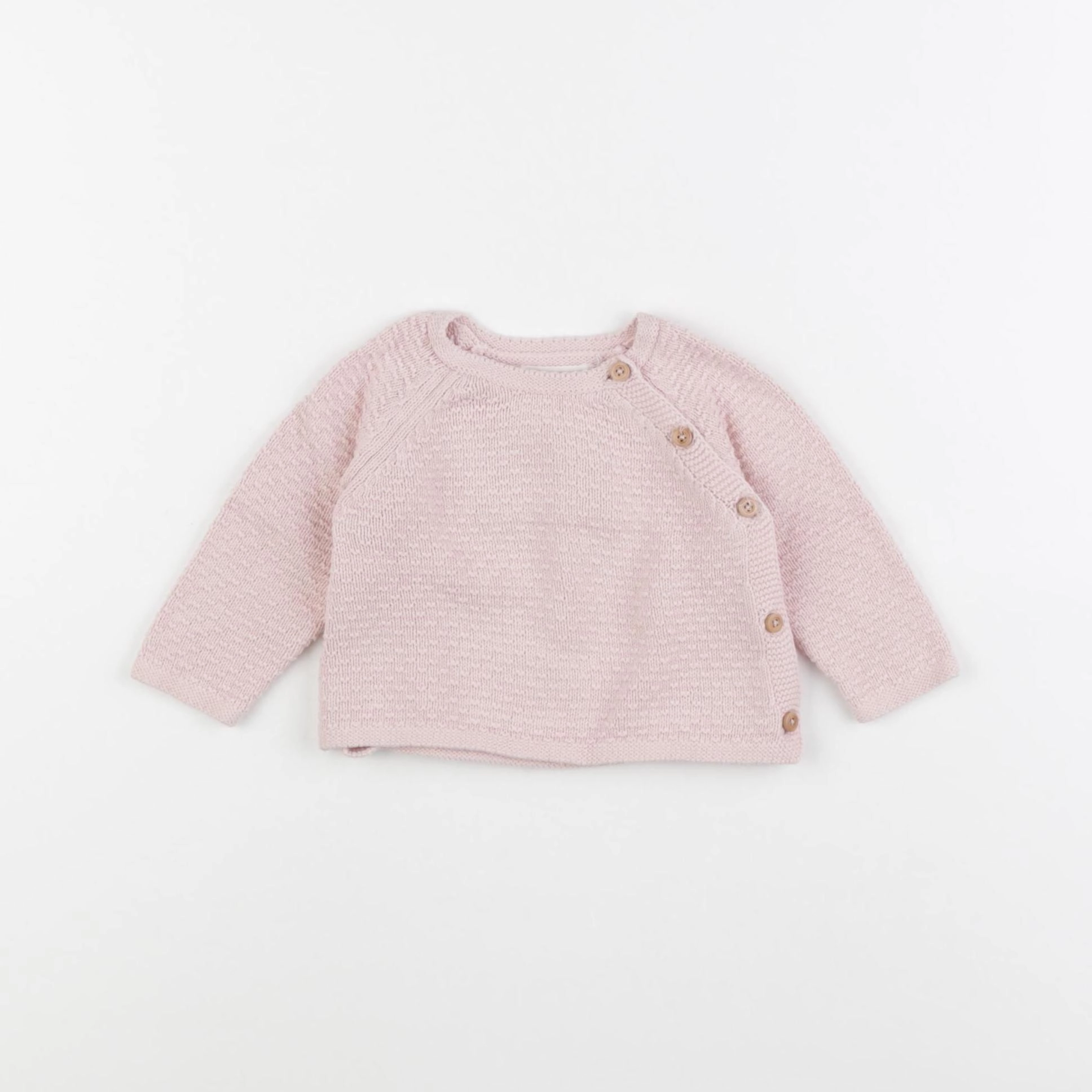 Zara - pull rose - 1/3 mois