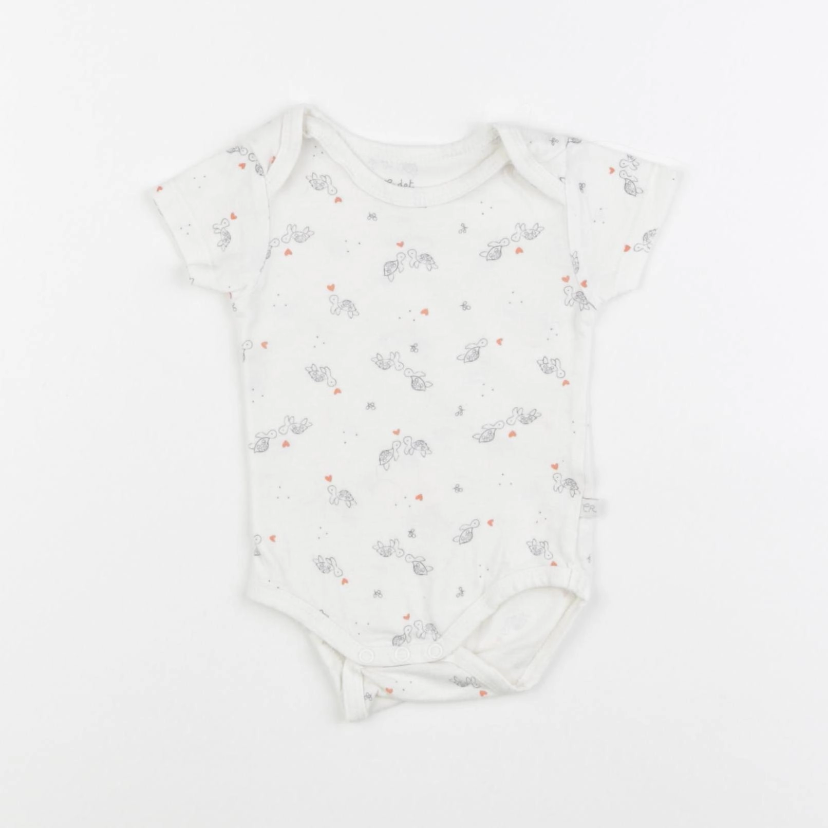 Cadet Rousselle - body multicolore - 3 mois