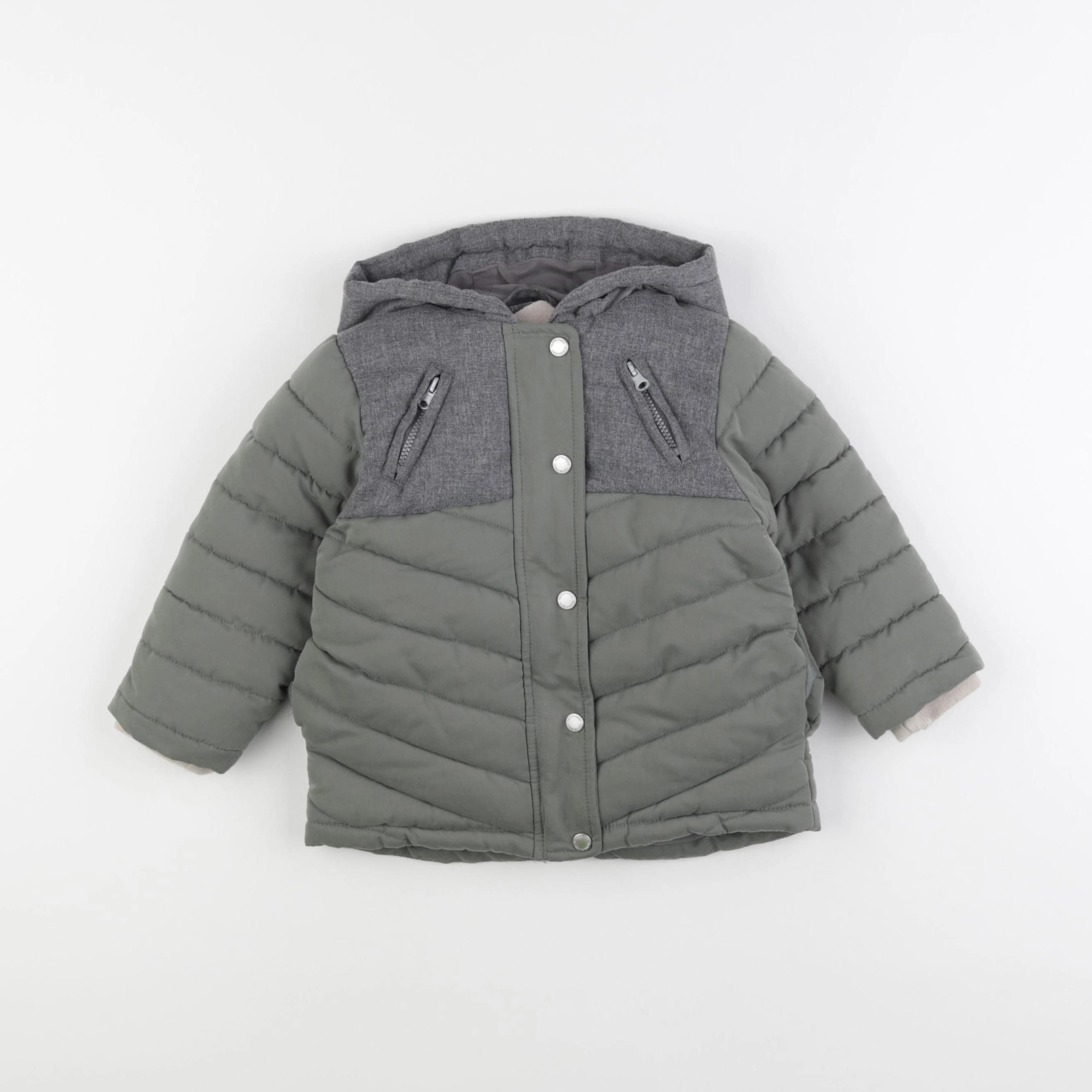 Vertbaudet - parka multicolore - 24 mois