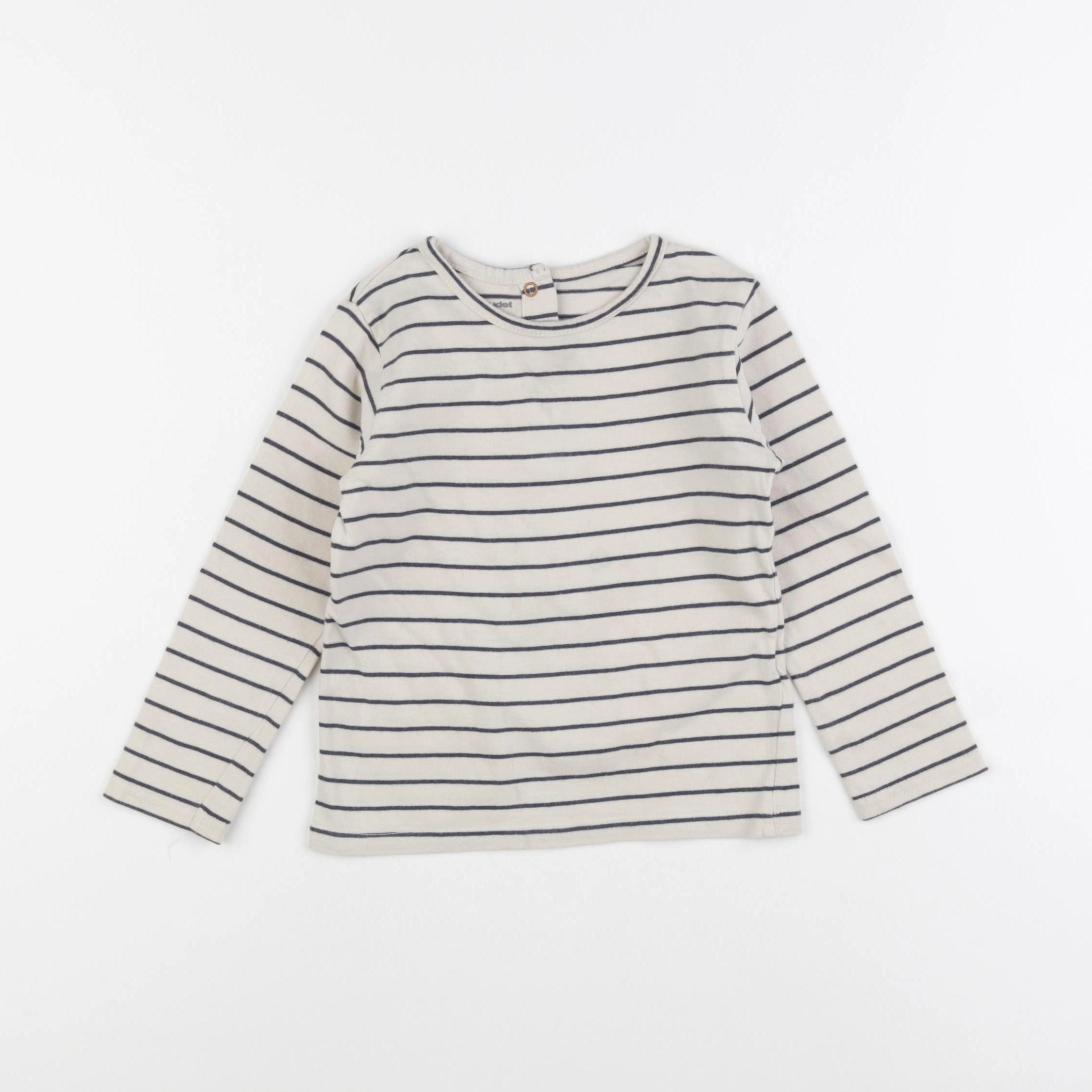 Vertbaudet - tee-shirt bleu - 2 ans