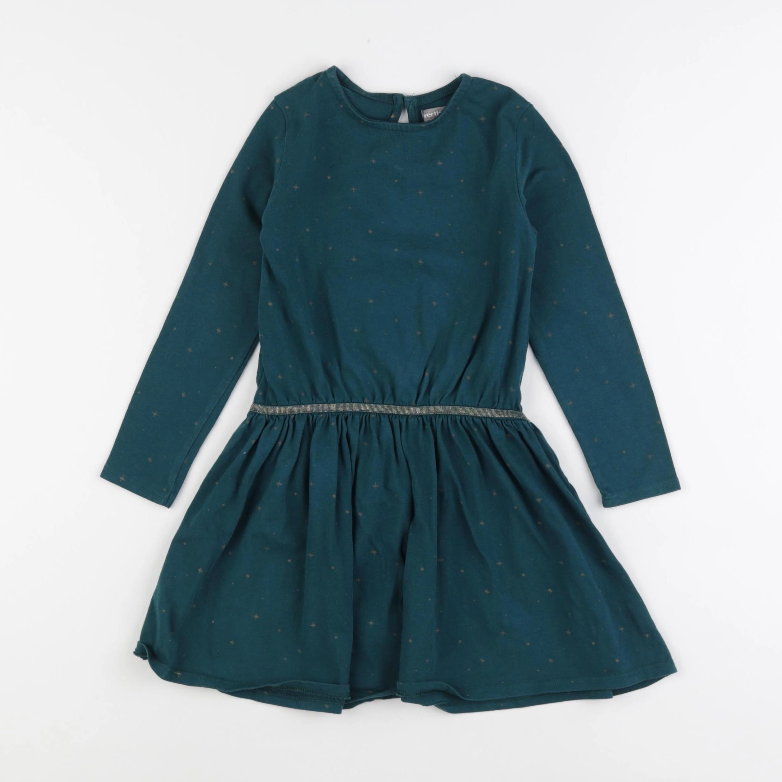 Vertbaudet - robe vert - 5 ans