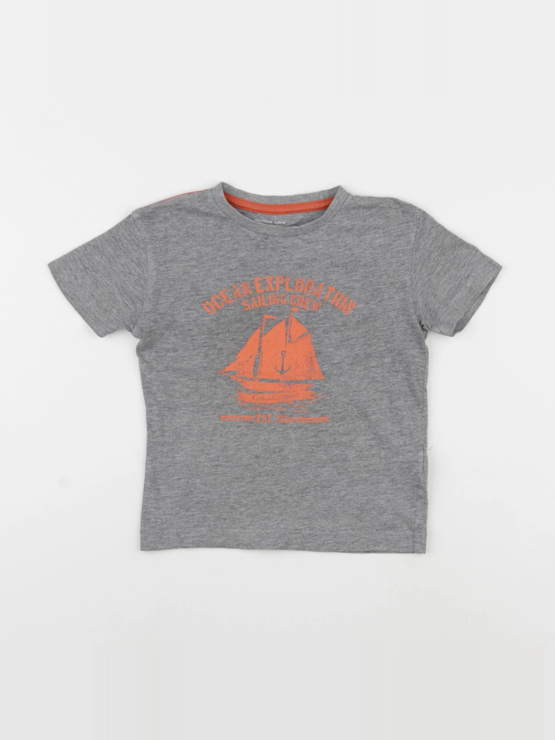 Vertbaudet - tee-shirt gris - 3 ans