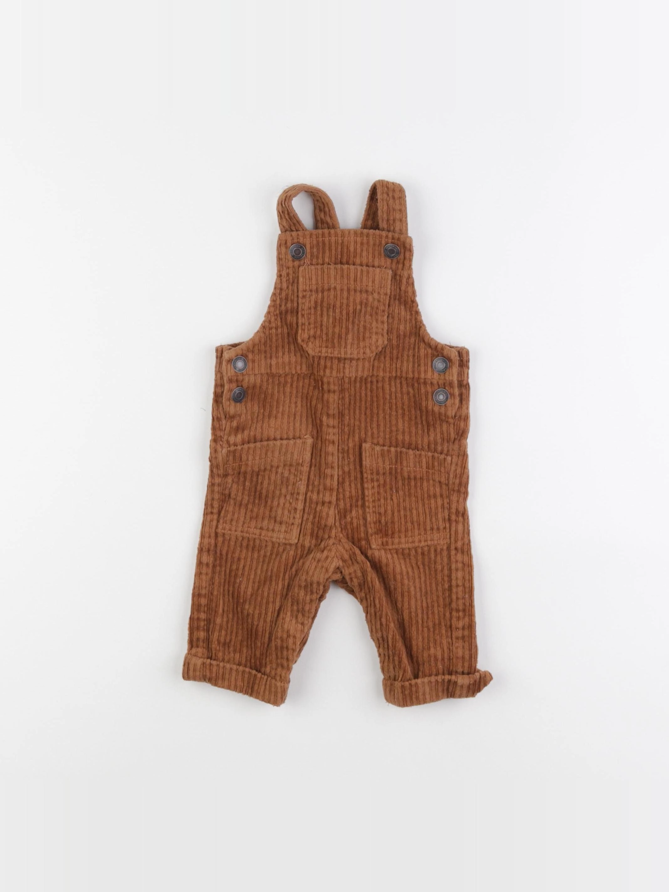 Vertbaudet - combinaison marron - 3 mois