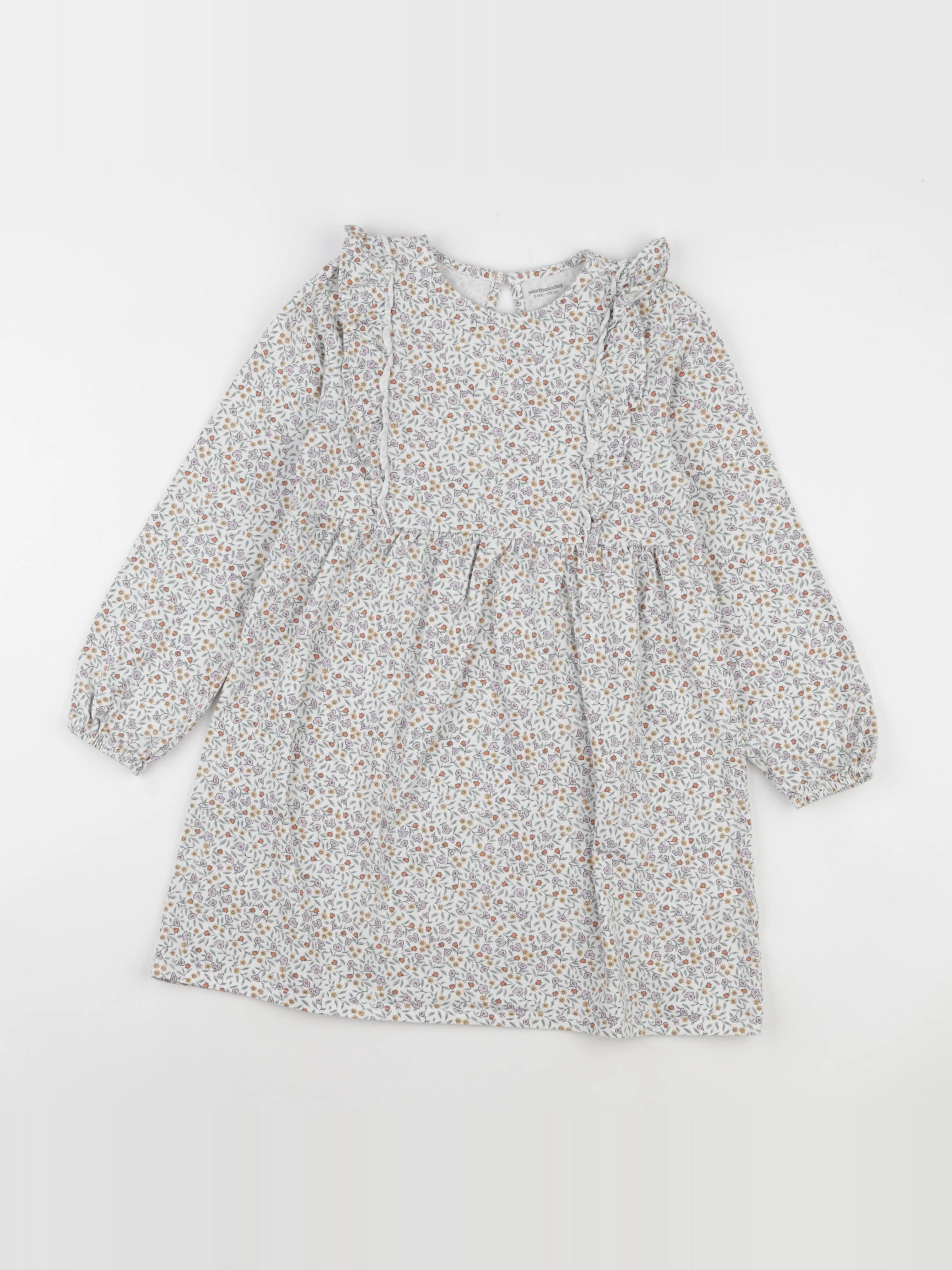 Vertbaudet - robe blanc - 8 ans