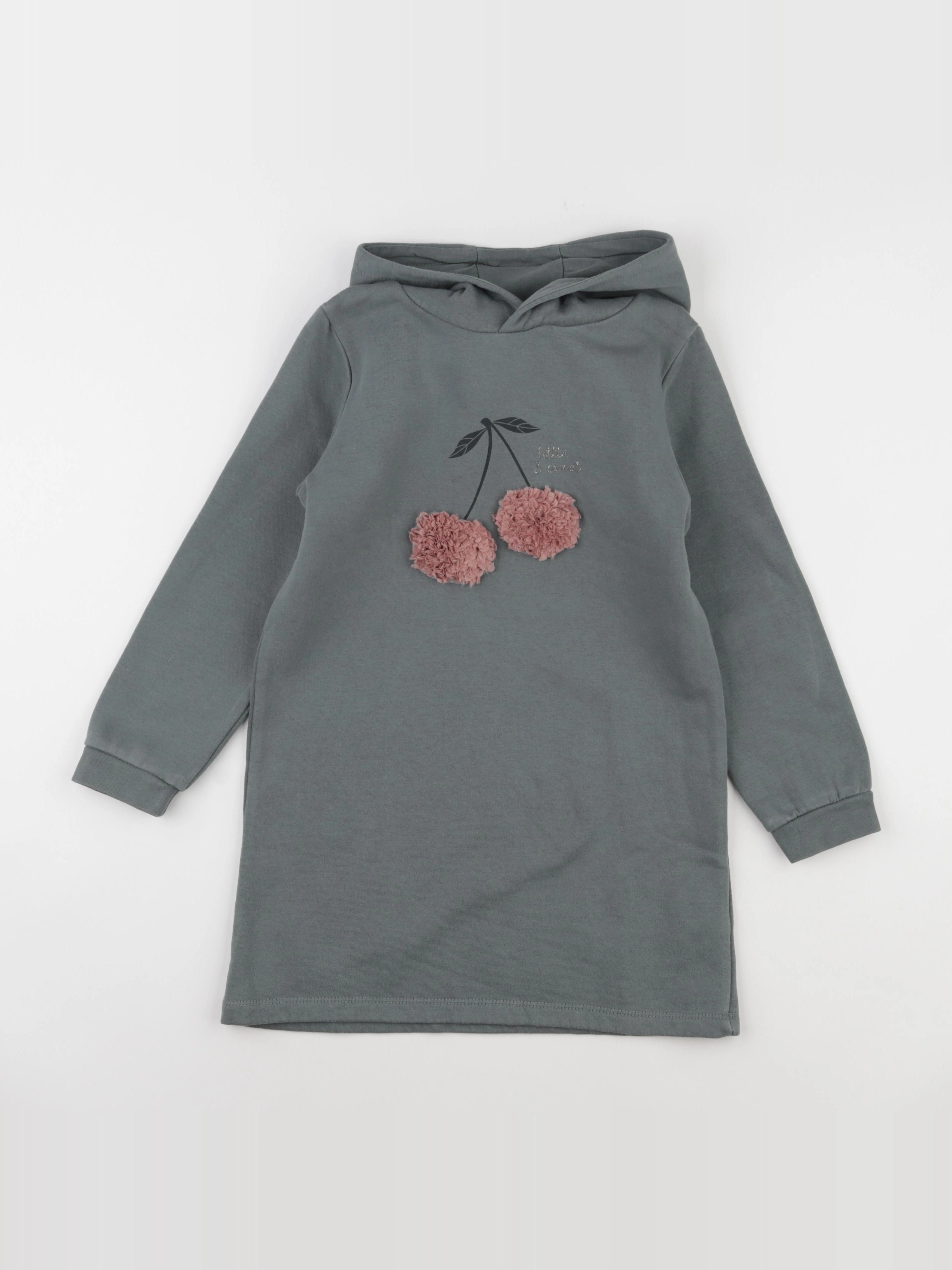 Vertbaudet - robe vert - 8 ans