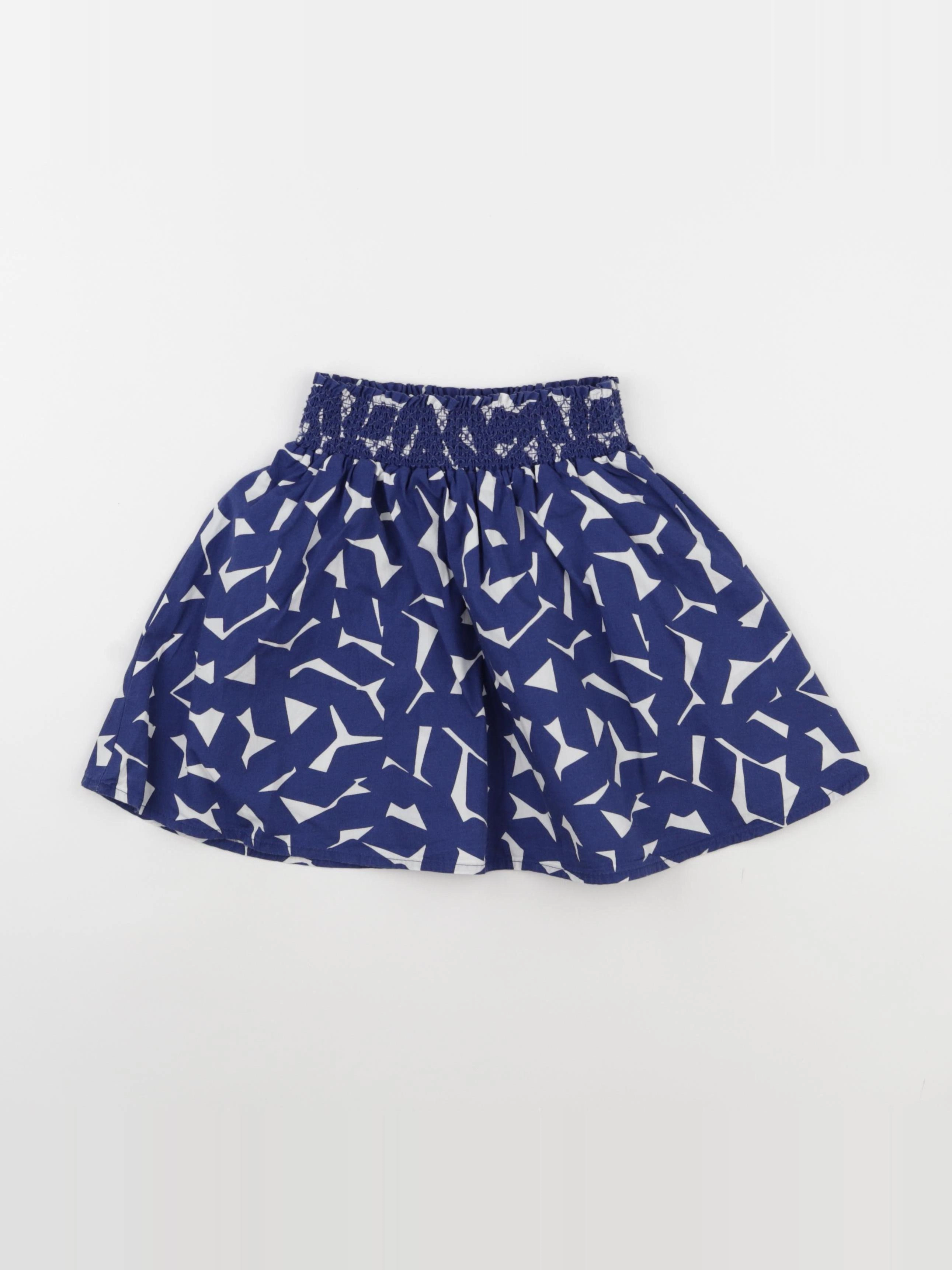 Vertbaudet - jupe bleu - 7 ans
