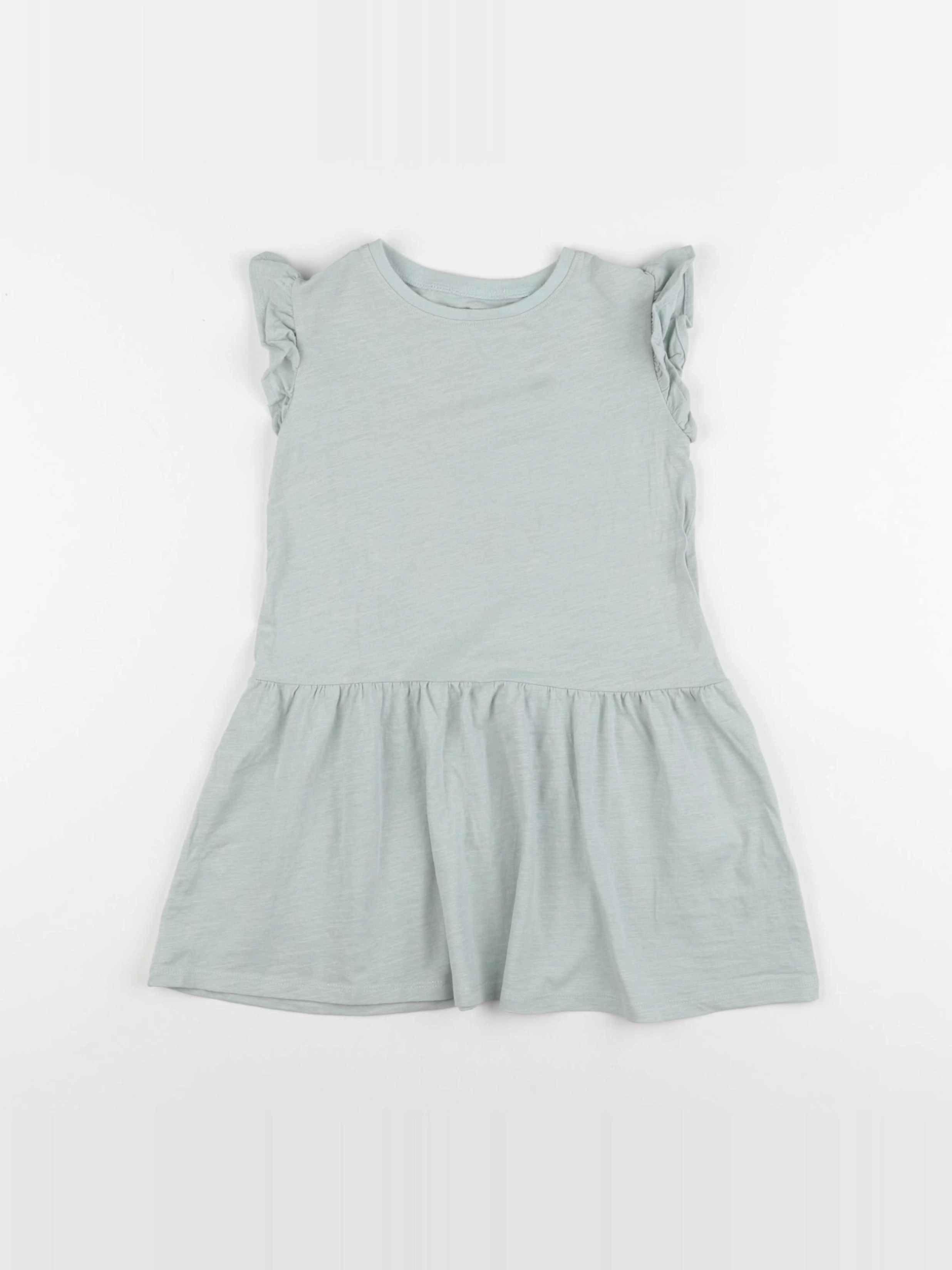 Vertbaudet - robe vert - 4 ans