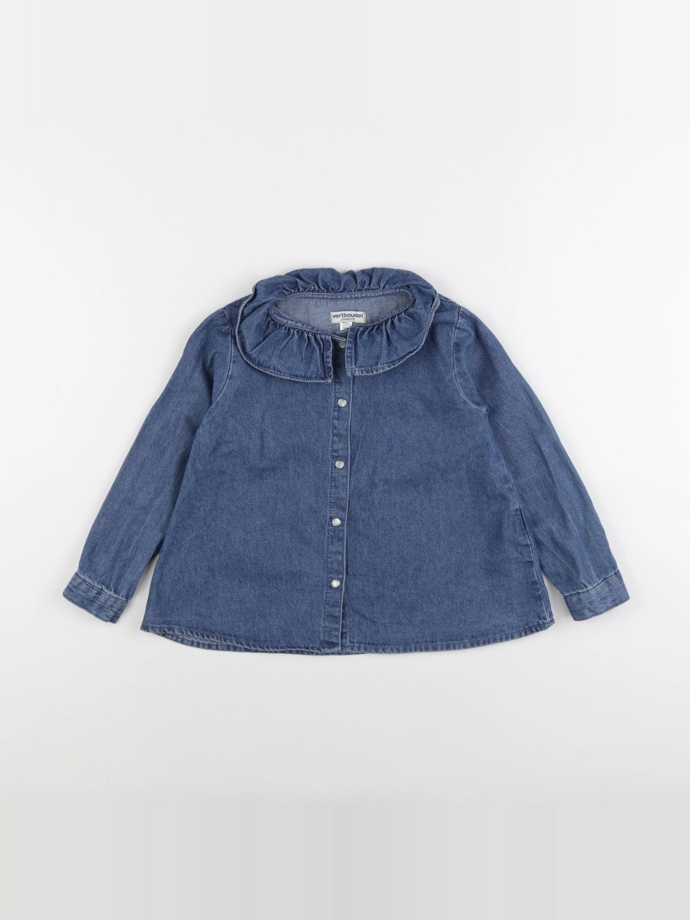 Vertbaudet - blouse bleu - 5 ans